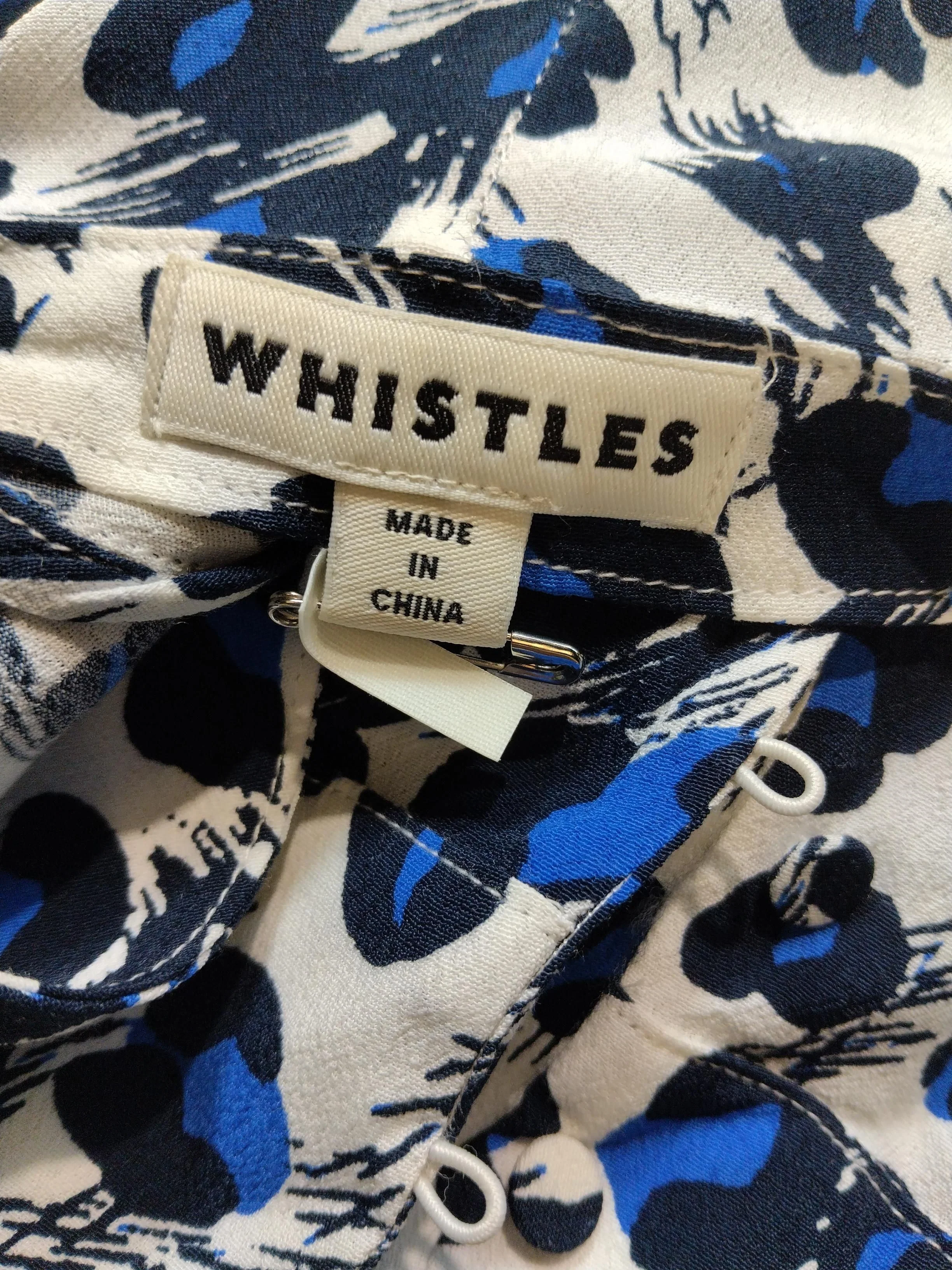 Whistles Wrap Midi Dress S in Multi - Image 5