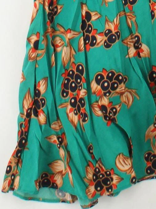Whistles Wrap Midi Dress UK6 in Green - Image 4