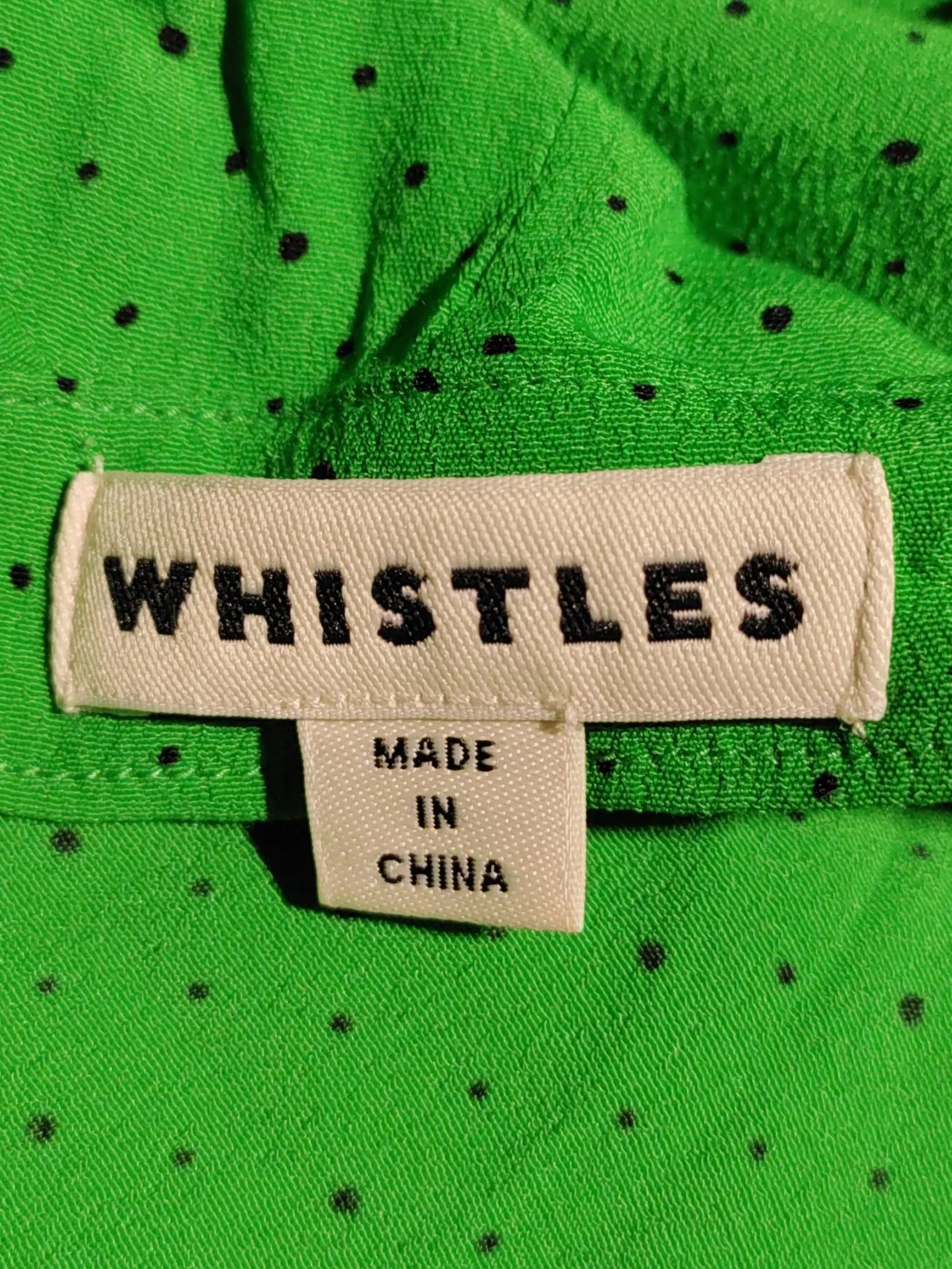 Whistles Wrap Midi Dress UK6 in Green - Image 5