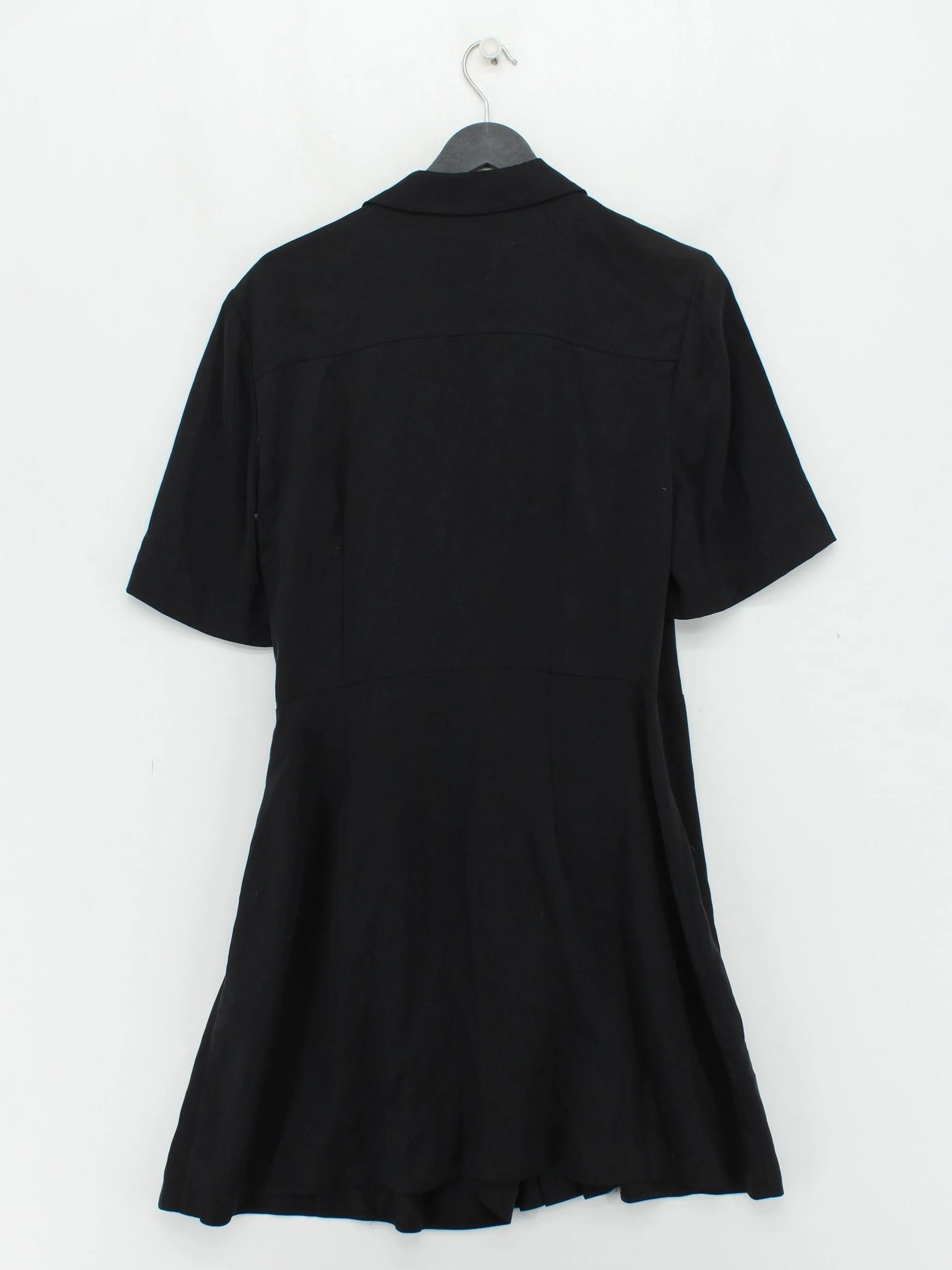 Whistles Wrap Mini Dress UK16 in Black - Image 2