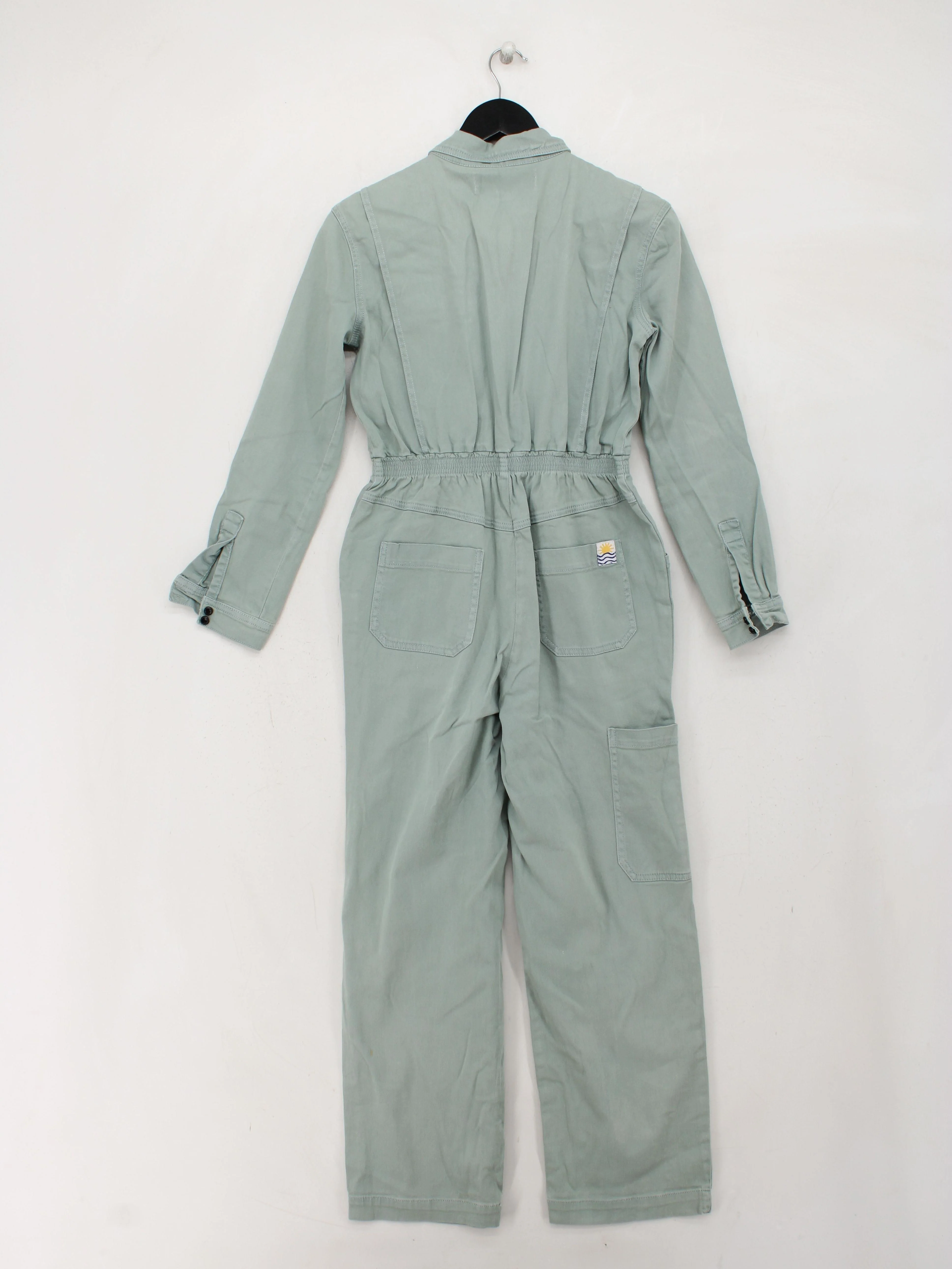 Whistles X L.F. Markey Women's Jumpsuit UK 4 Green 100% Other Straight Jumpsuit - Image 2