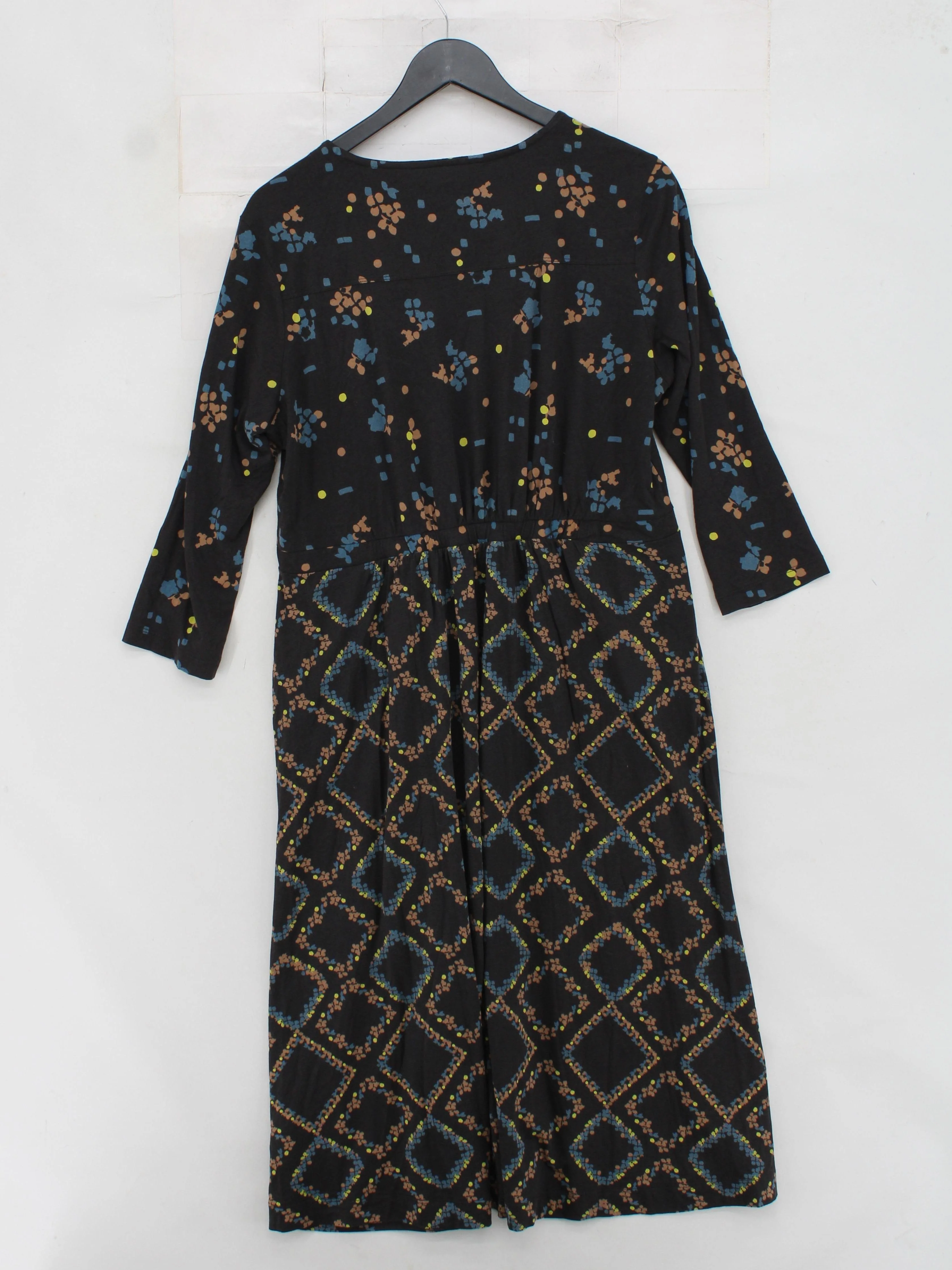 White Stuff A-Line Midi Dress UK10 in Black - Image 2