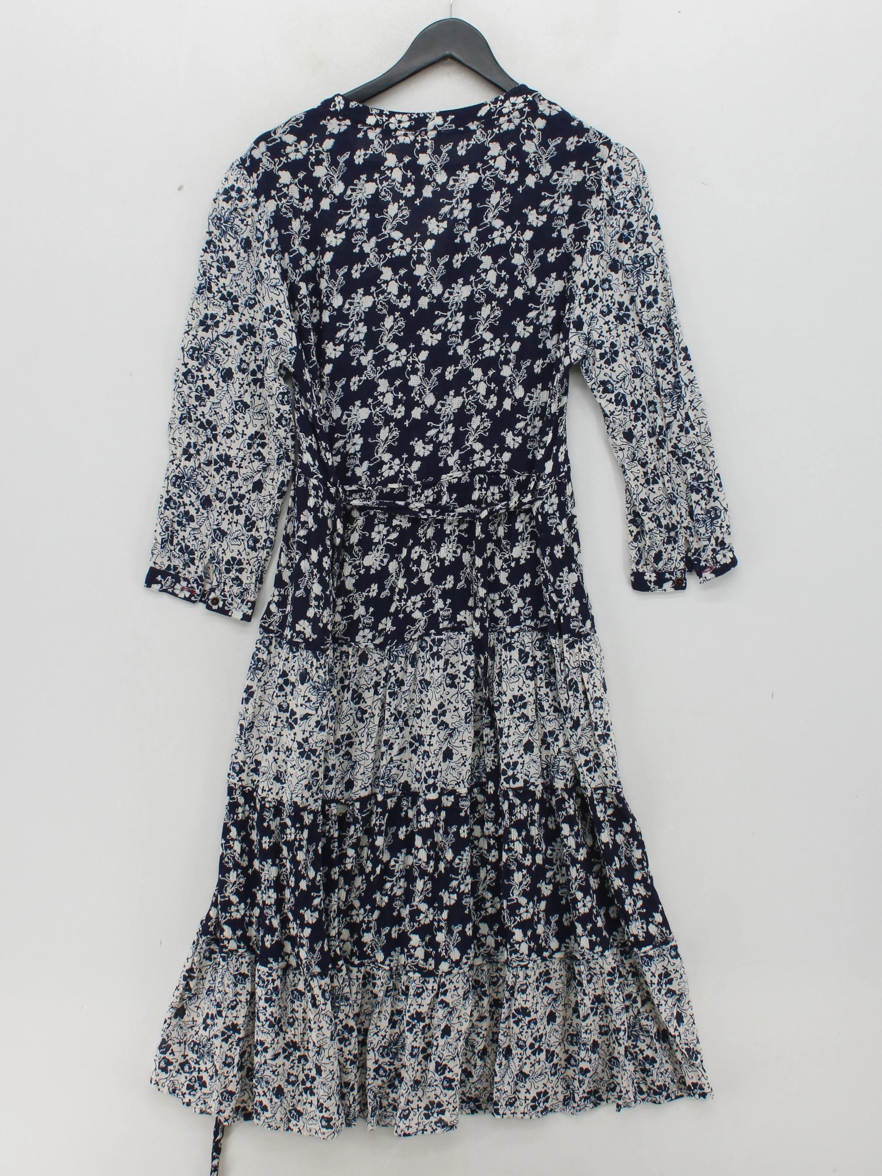 White Stuff A-Line Midi Dress UK10 in Blue - Image 2