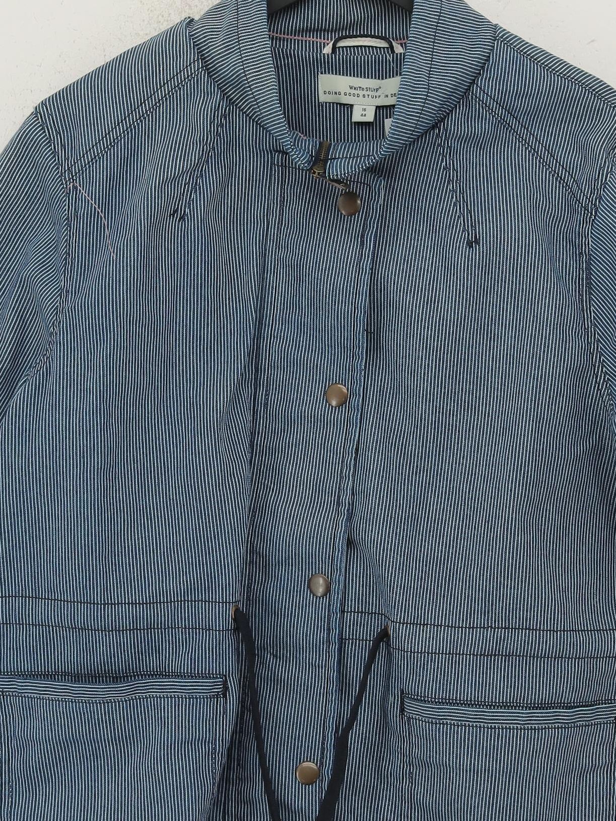 White Stuff Bomber Jacket jacket blue - Image 3