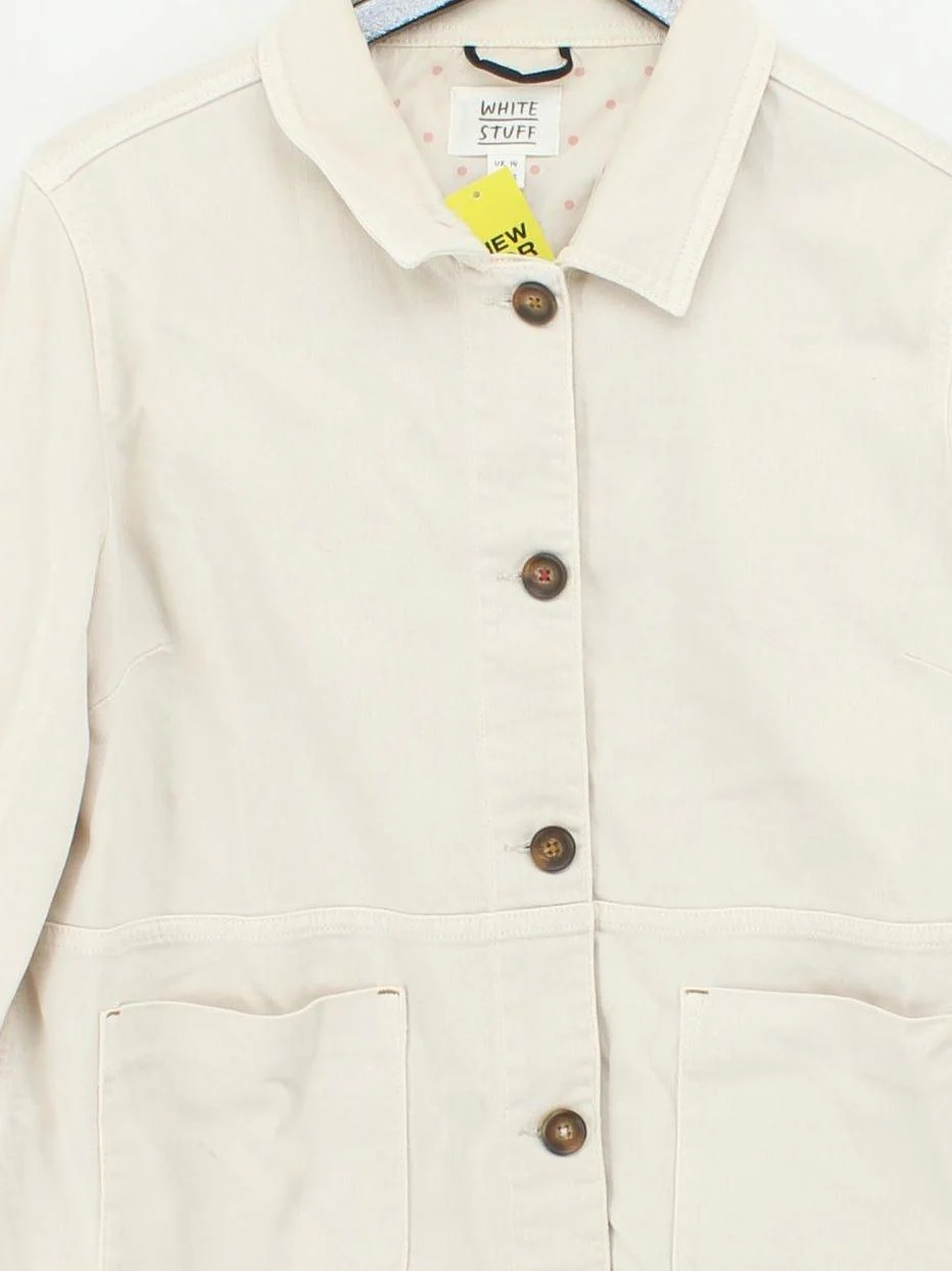 White Stuff Bomber Jacket jacket cream - Image 3