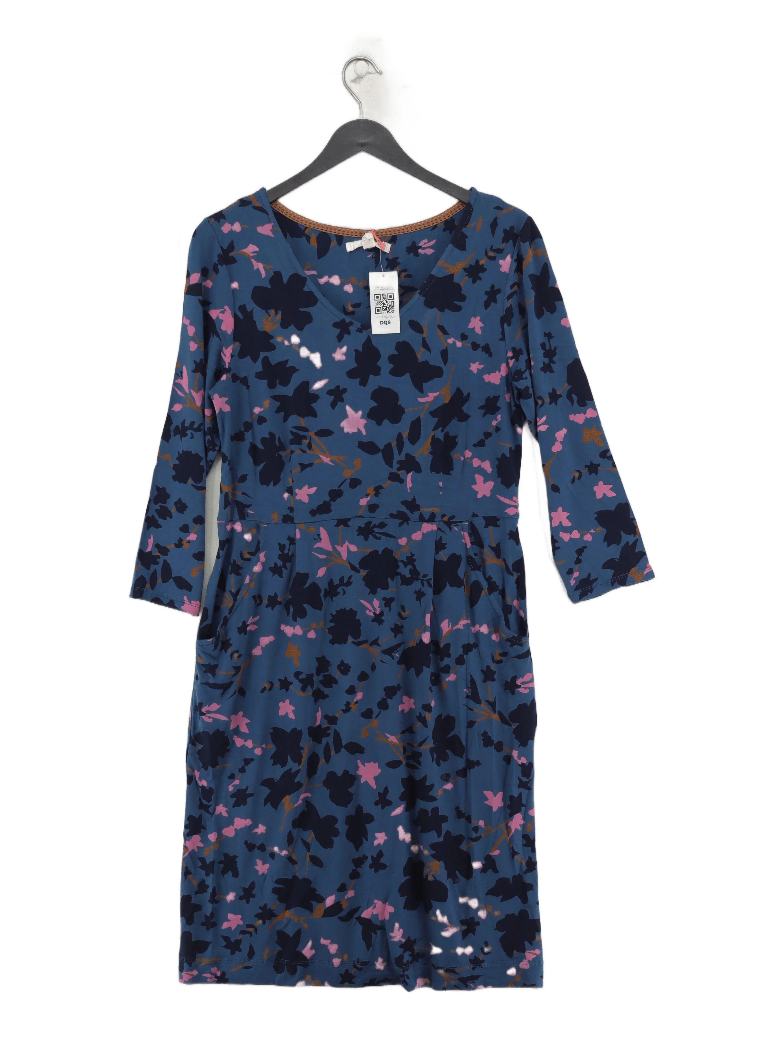 White Stuff Jumper Midi Dress UK12 in Blue