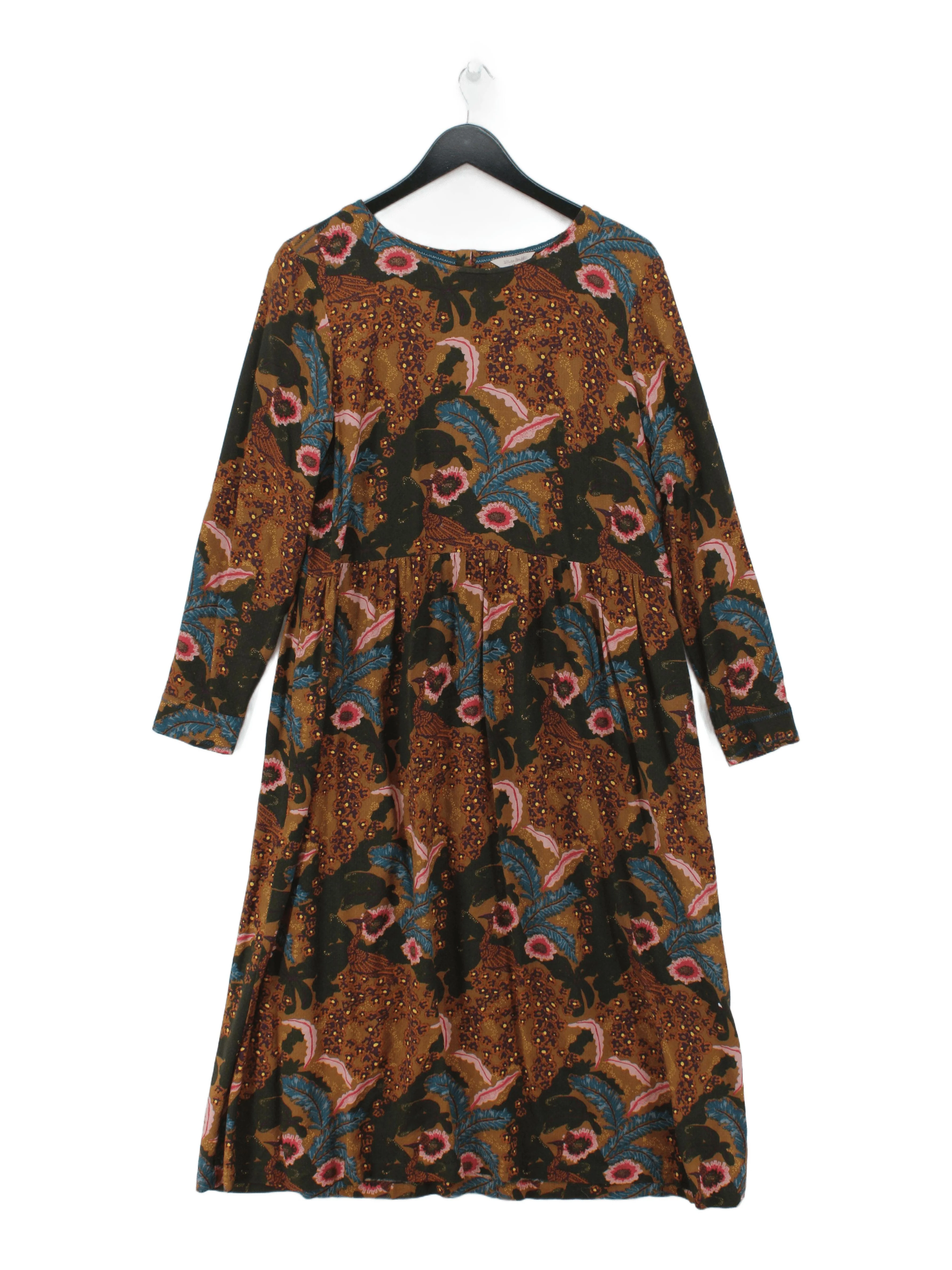White Stuff Jumper Midi Dress UK16 in Multi