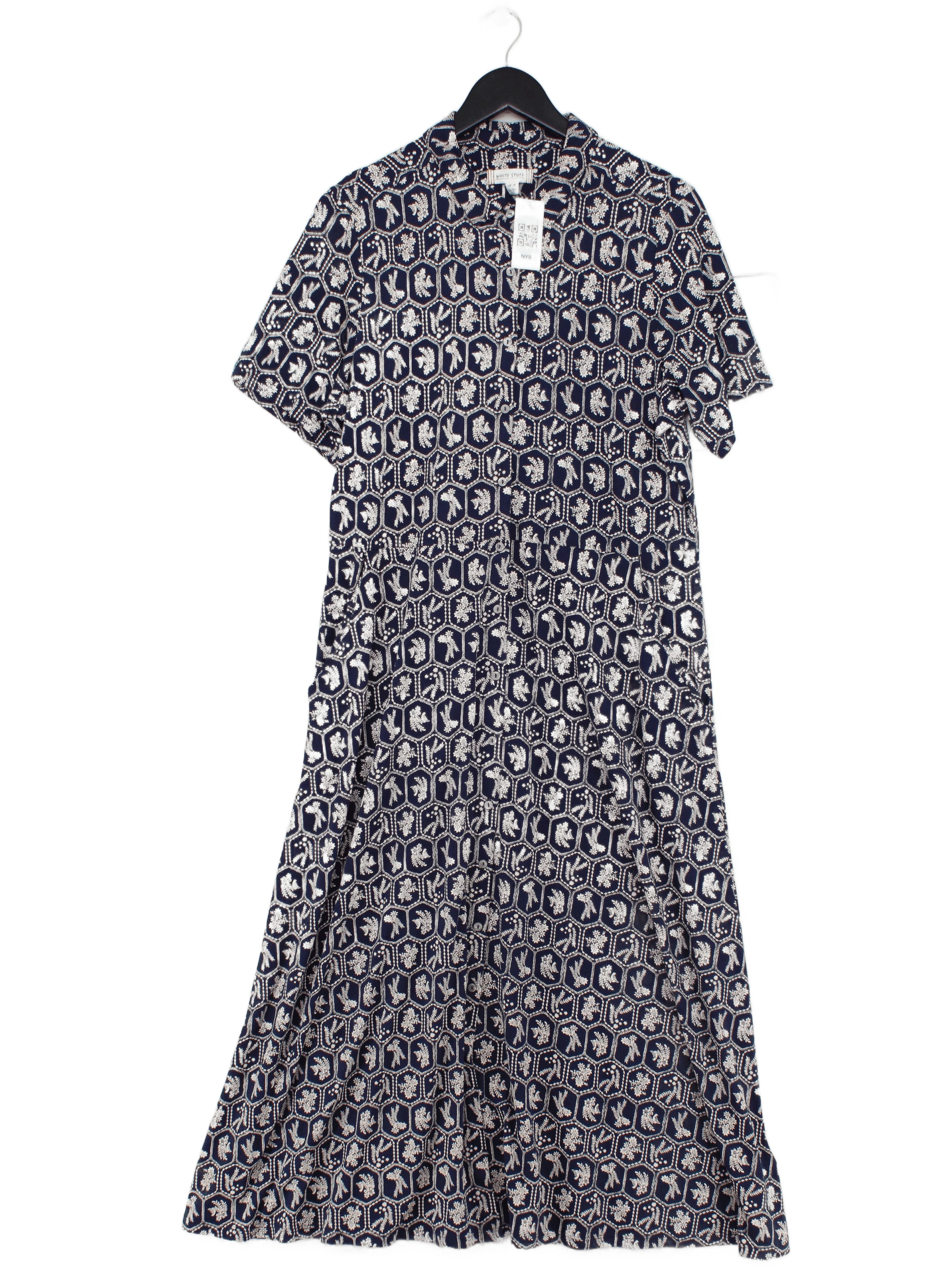 White Stuff Maxi Dress UK18 in Blue