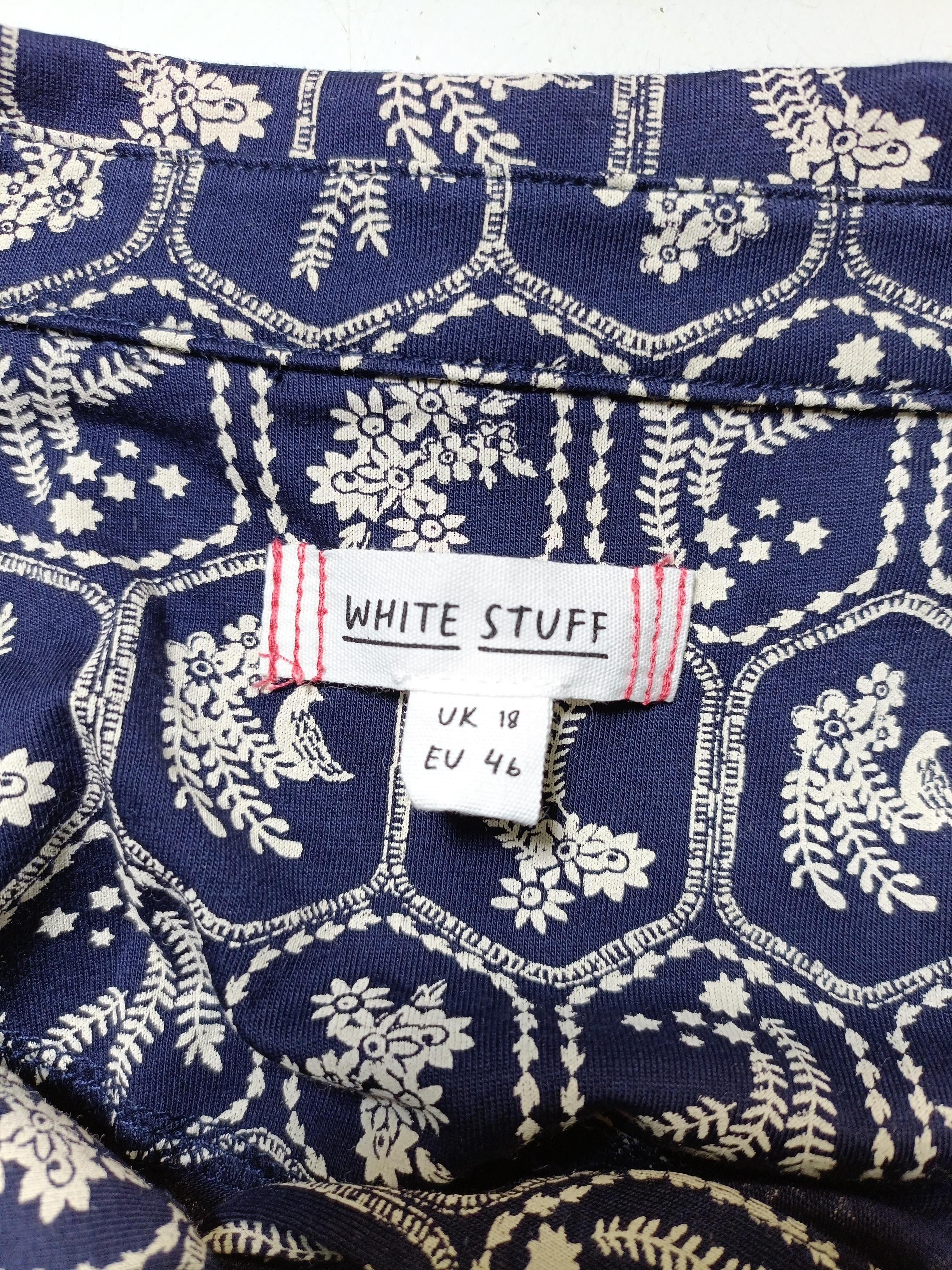 White Stuff Maxi Dress UK18 in Blue - Image 5