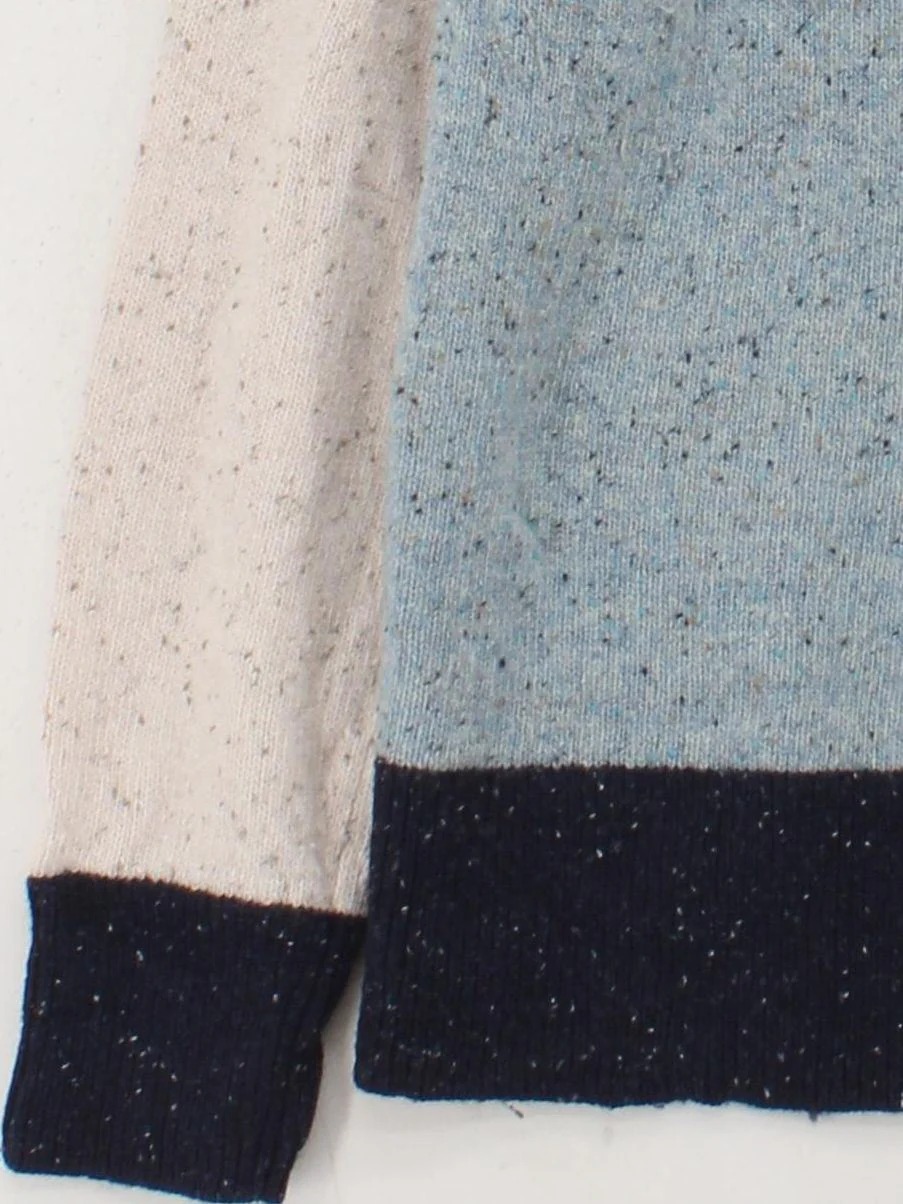 White Stuff Men's Jumper L Multi Wool with Nylon Crew Neck Pullover - Image 4