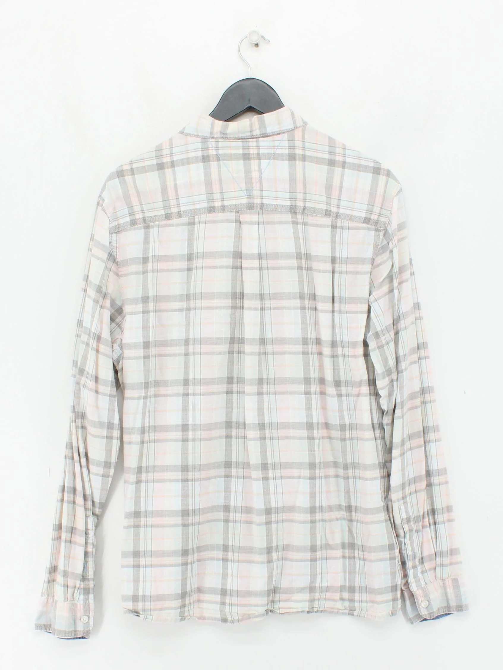 White Stuff Men's Shirt L Multi Checkered 100% Cotton Basic - Image 2