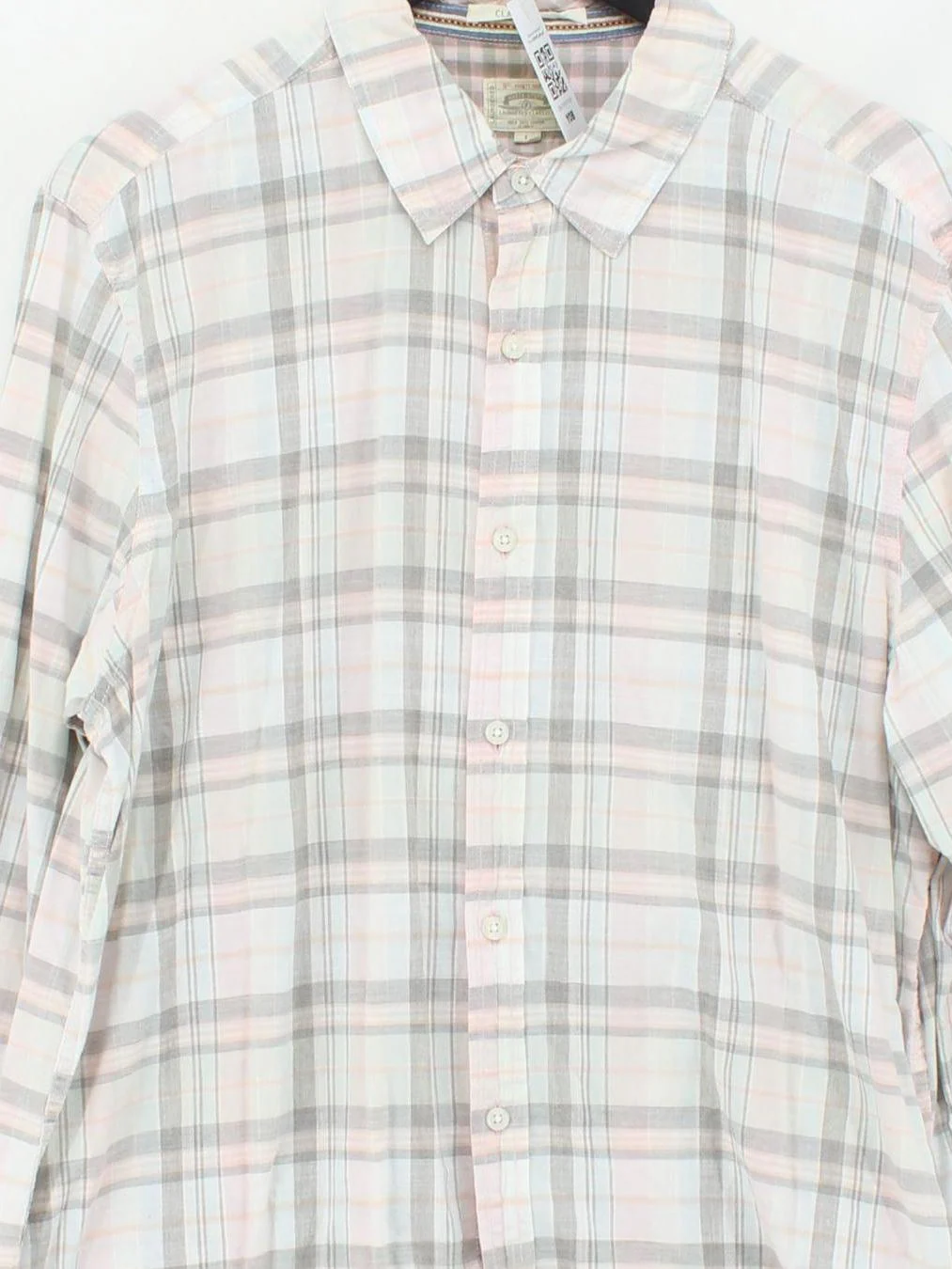 White Stuff Men's Shirt L Multi Checkered 100% Cotton Basic - Image 3