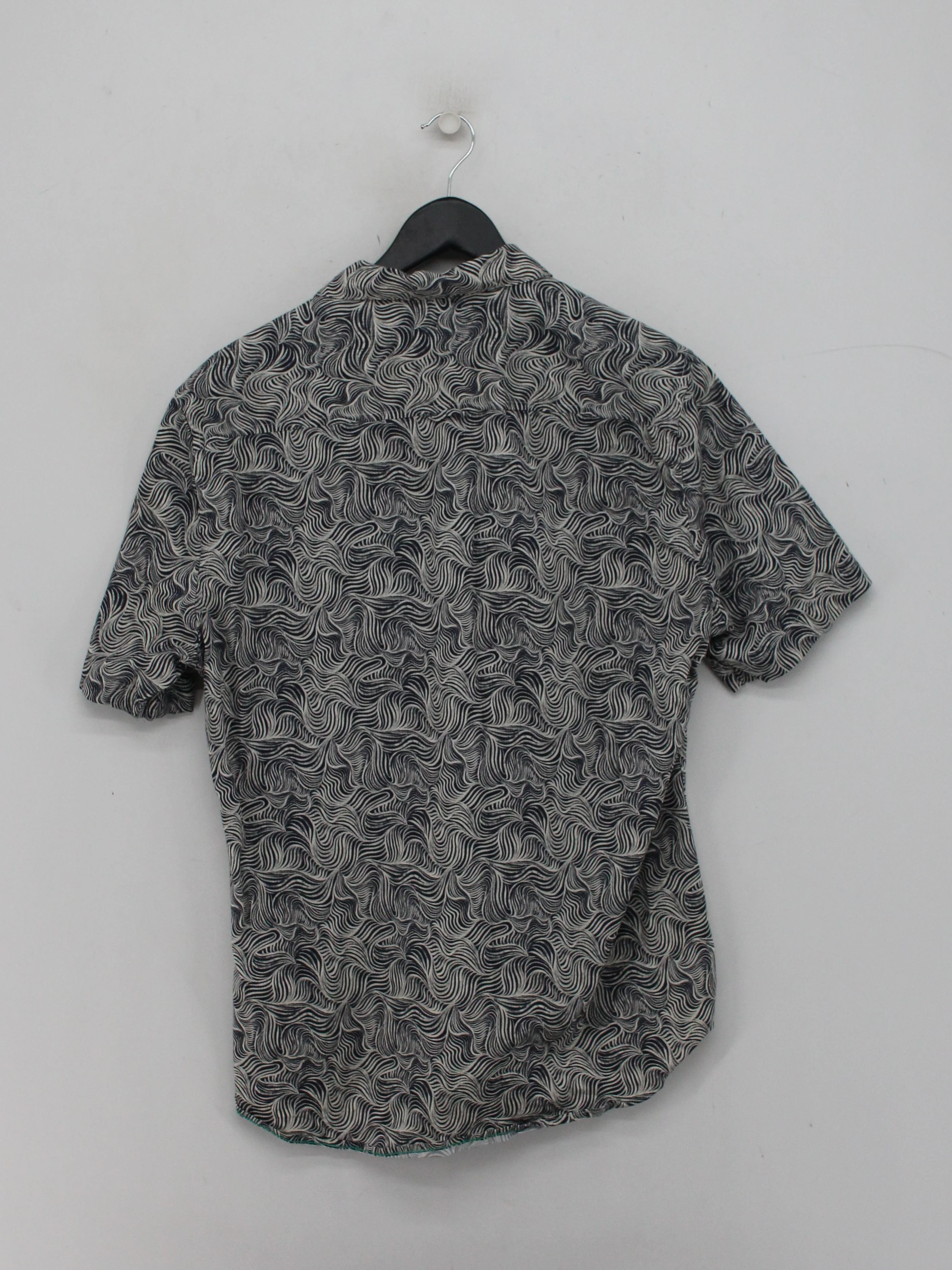 White Stuff Men's Shirt M Grey Cotton with Elastane Basic - Image 2