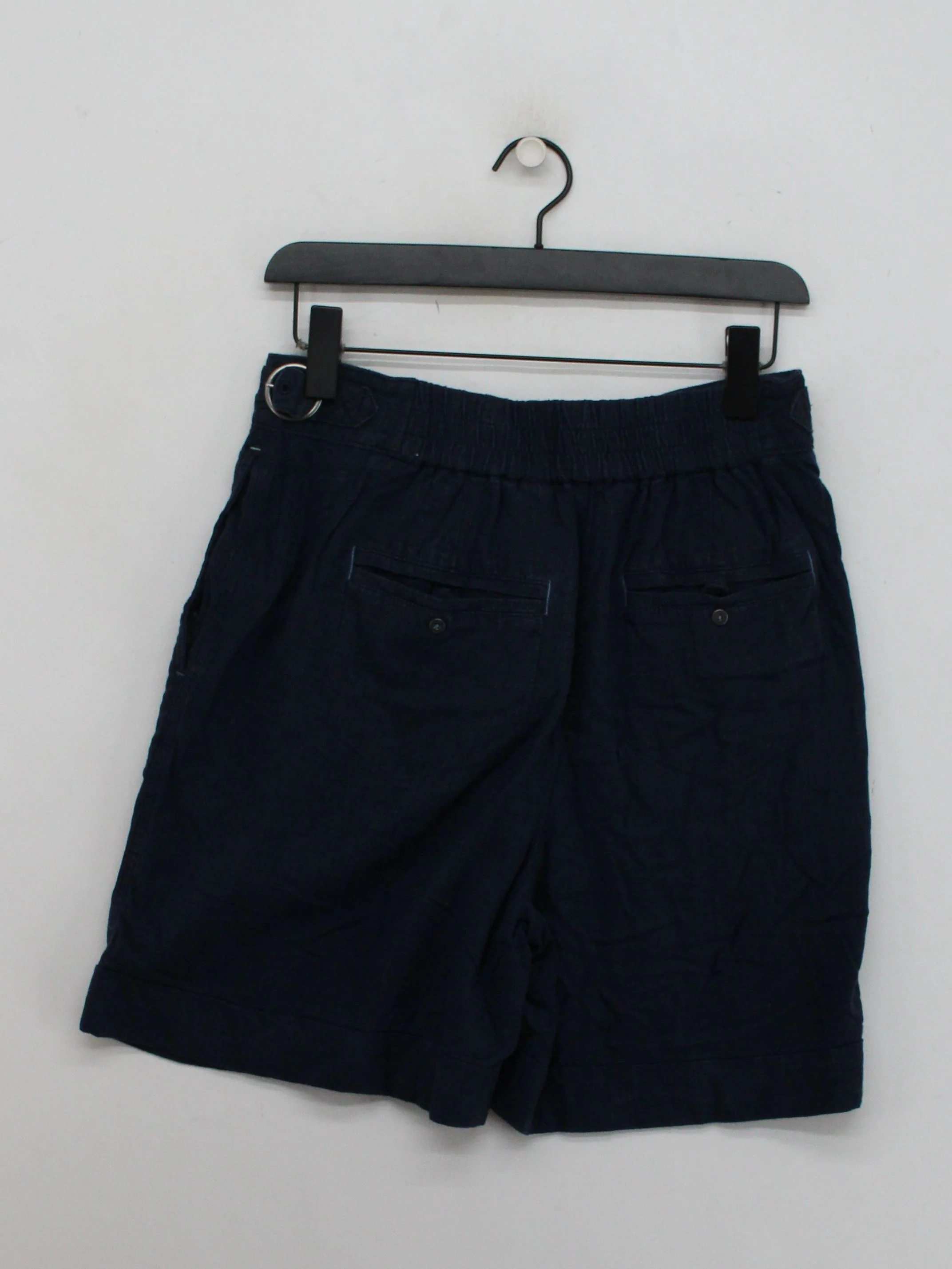 White Stuff Men's Shorts W 28 in Blue Viscose with Cotton Chino - Image 2