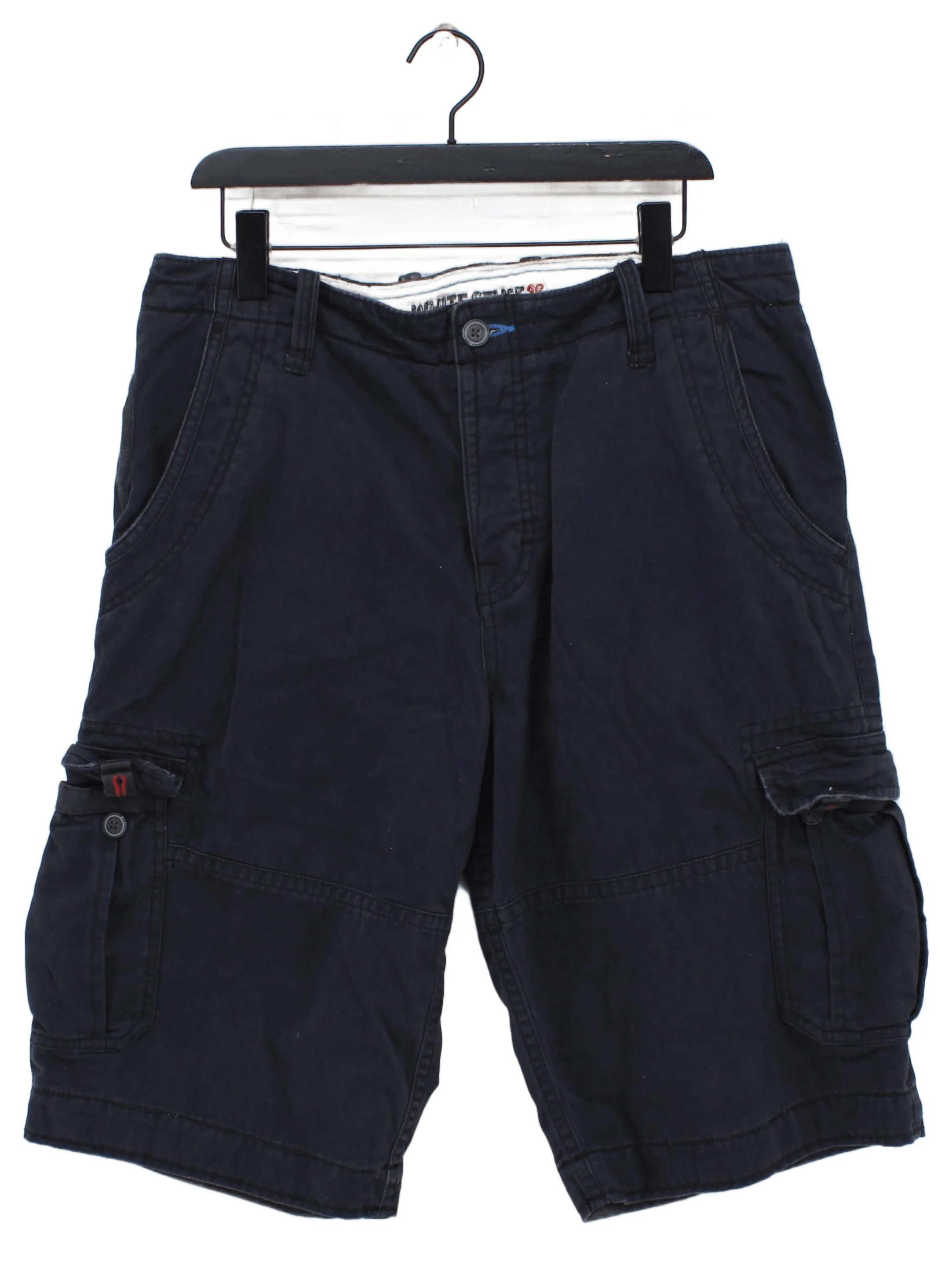 White Stuff Men's Shorts W 36 in Blue 100% Cotton Cargo