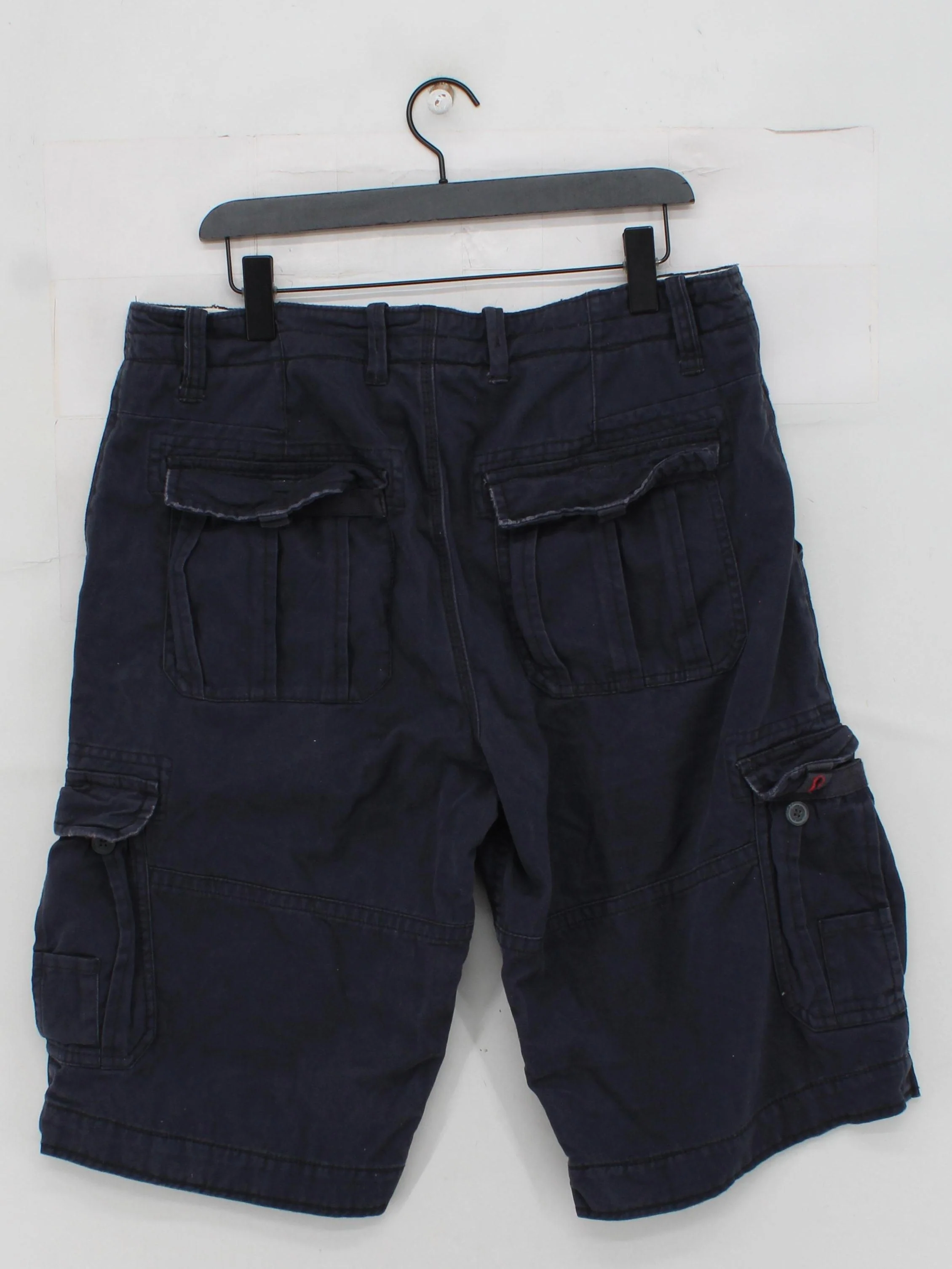White Stuff Men's Shorts W 36 in Blue 100% Cotton Cargo - Image 2
