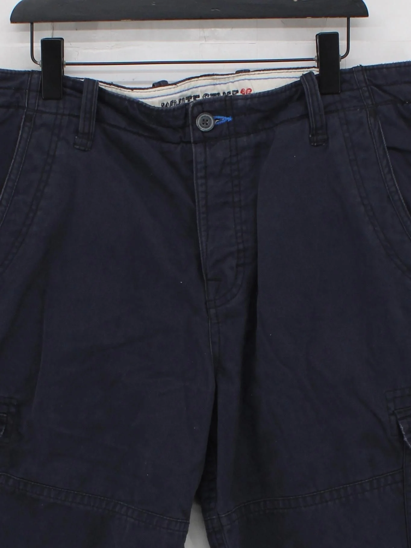White Stuff Men's Shorts W 36 in Blue 100% Cotton Cargo - Image 3