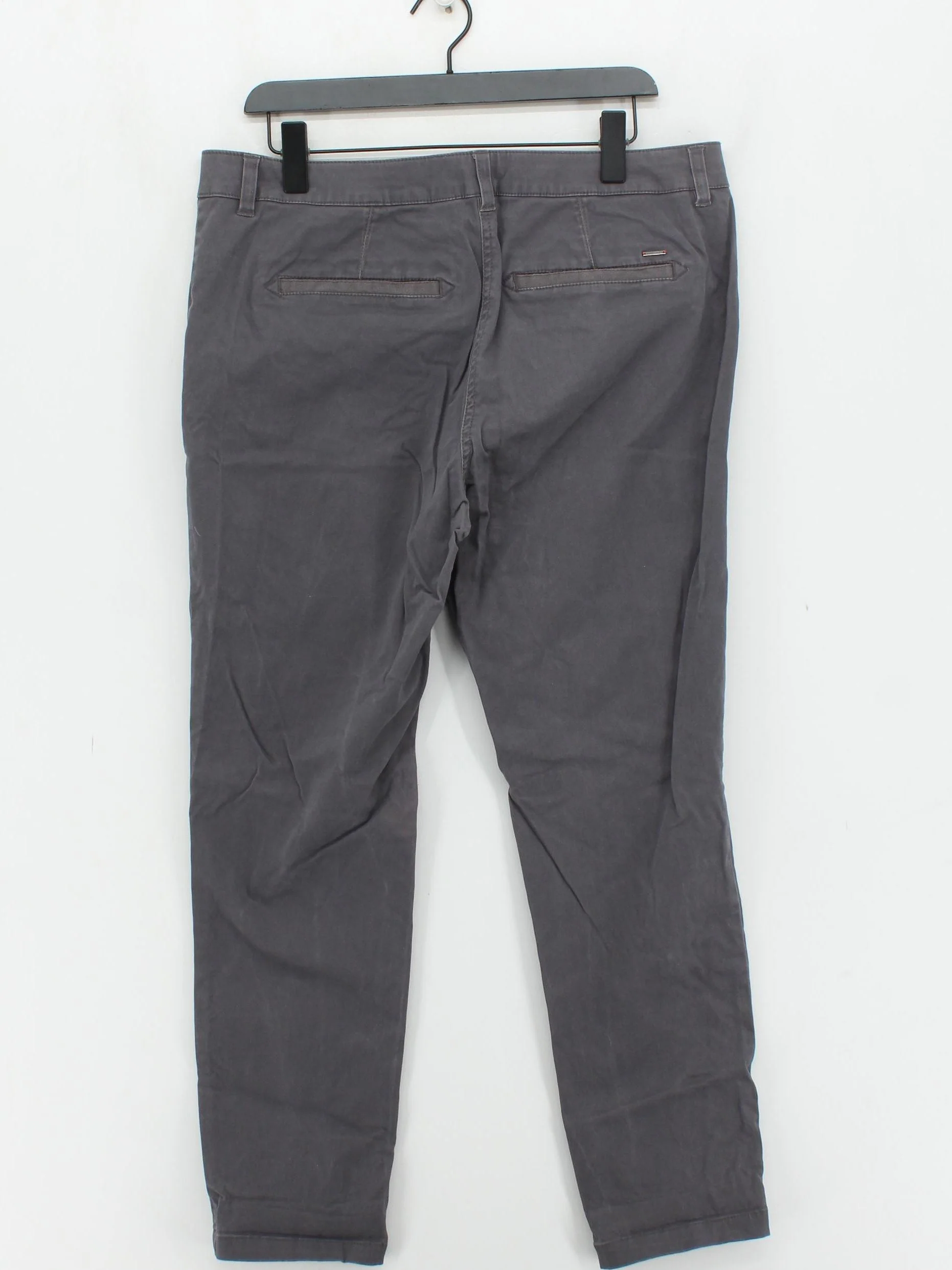 White Stuff Men's Trousers W 42 in Grey 100% Cotton Straight Chino - Image 2