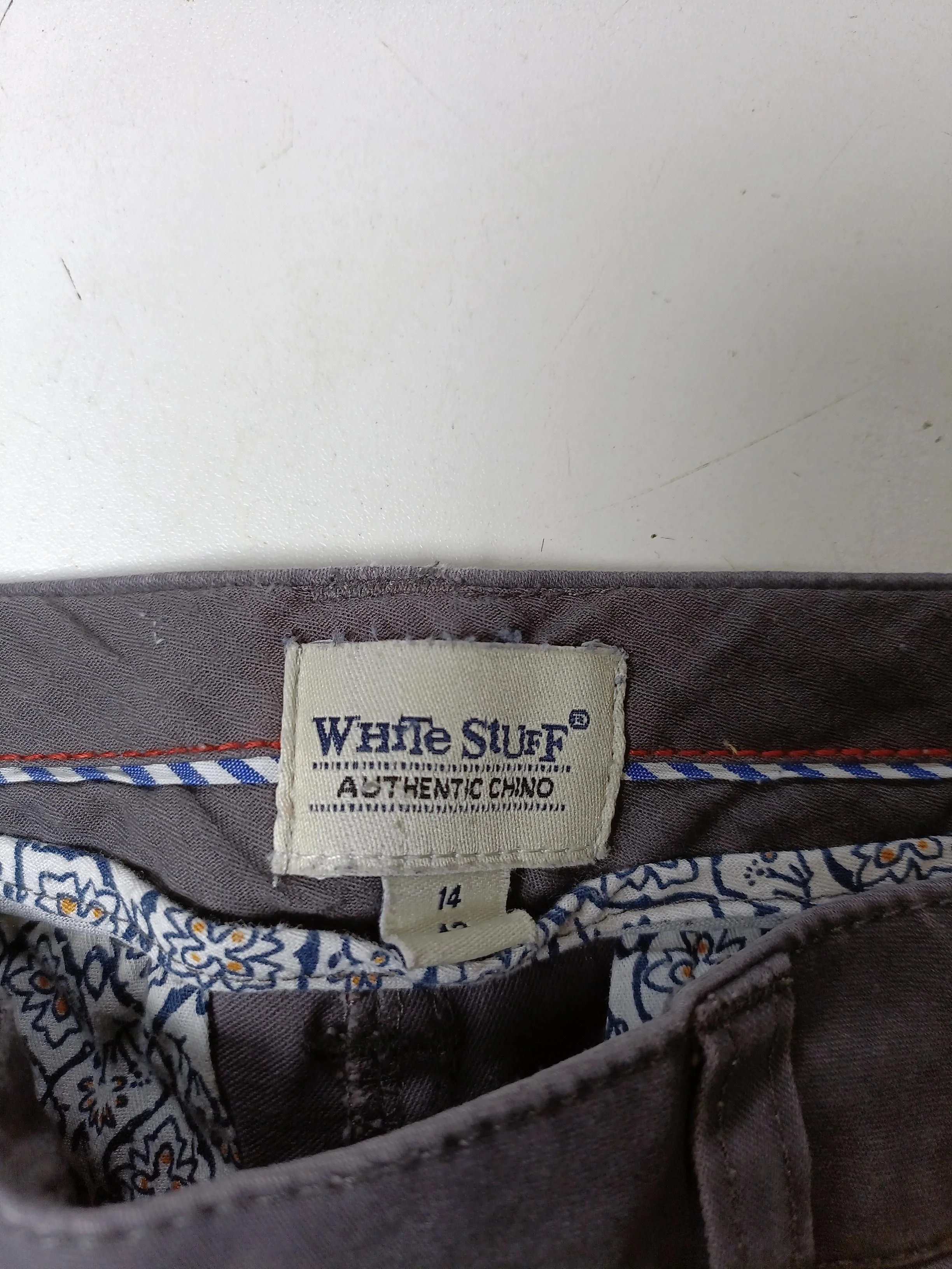White Stuff Men's Trousers W 42 in Grey 100% Cotton Straight Chino - Image 5