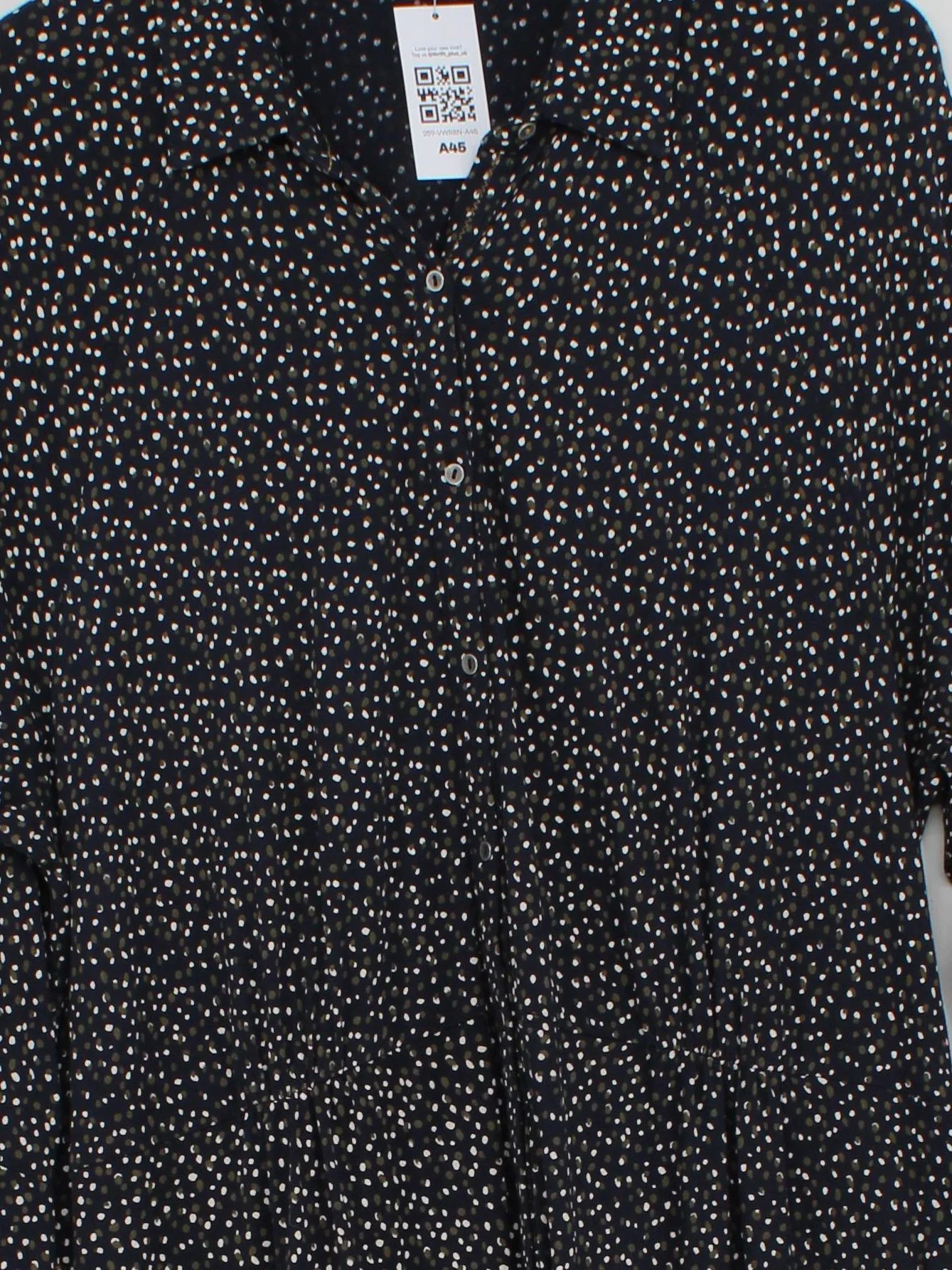 White Stuff Shirt Maxi Dress UK20 in Blue - Image 3
