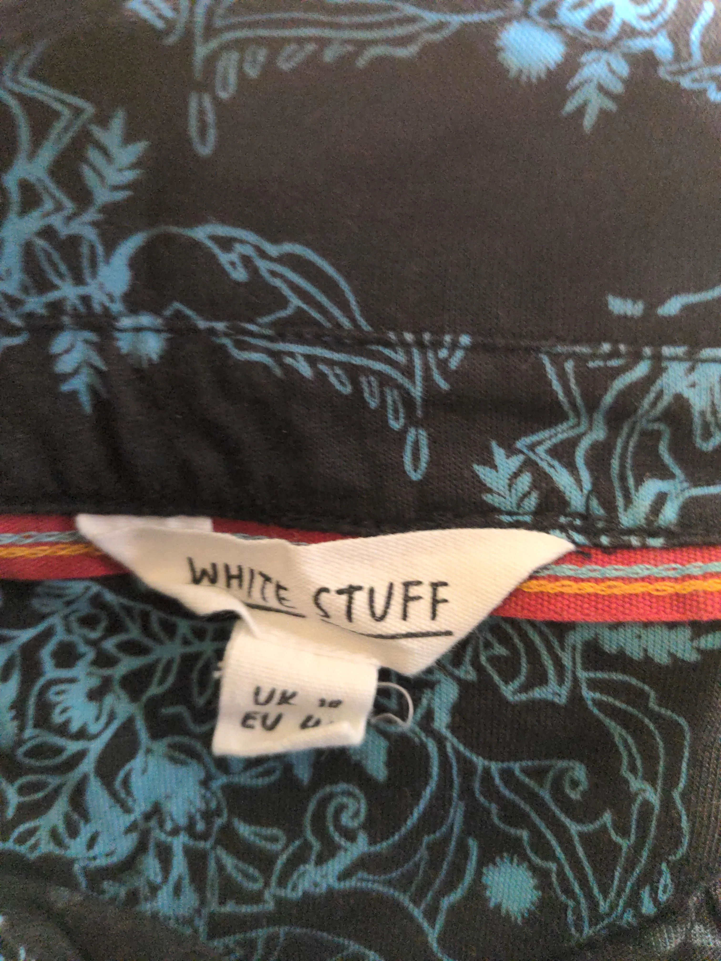 White Stuff Shirt Midi Dress UK10 in Black - Image 5