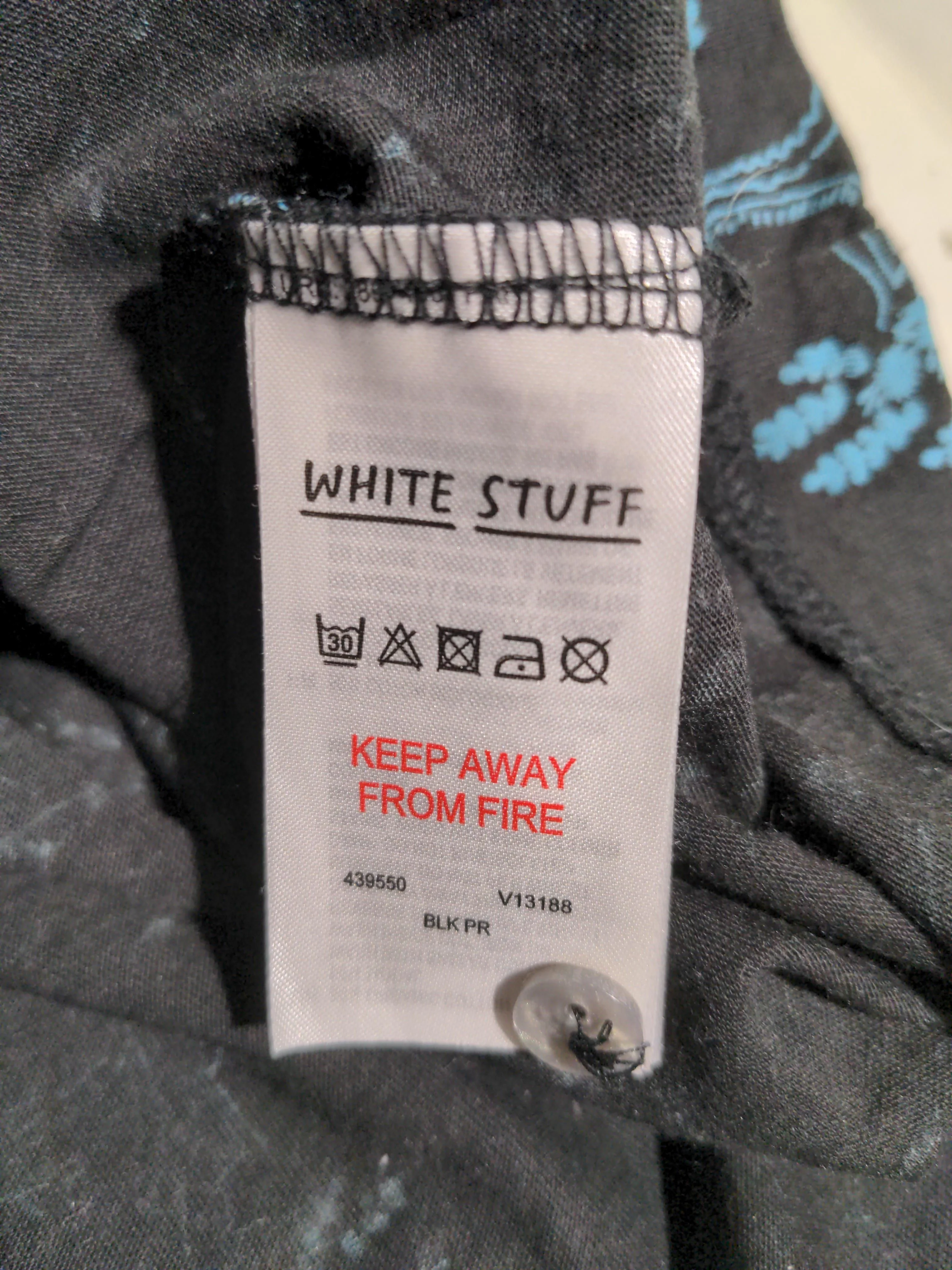 White Stuff Shirt Midi Dress UK10 in Black - Image 6