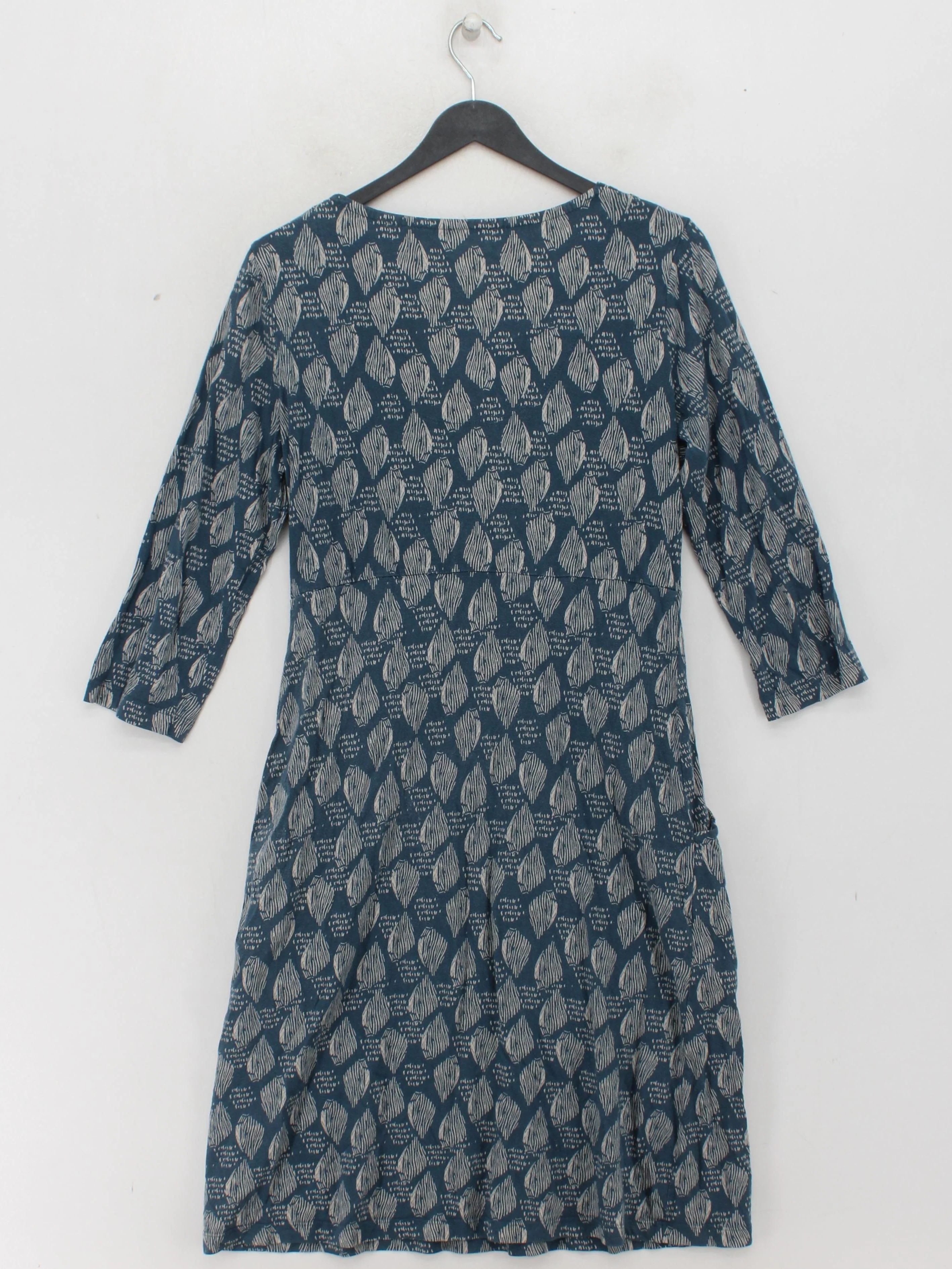 White Stuff Shirt Midi Dress UK12 in Blue - Image 2