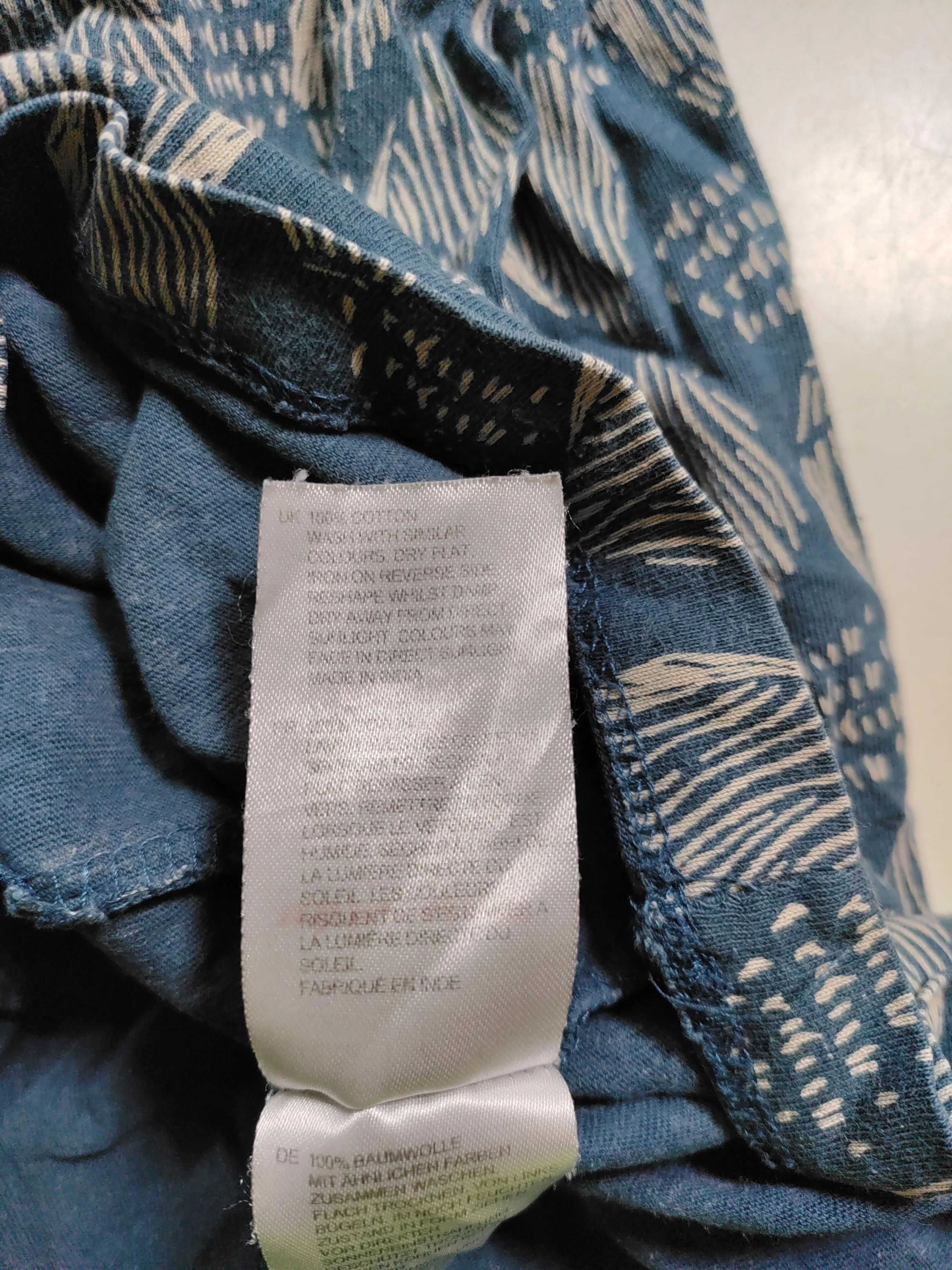 White Stuff Shirt Midi Dress UK12 in Blue - Image 7