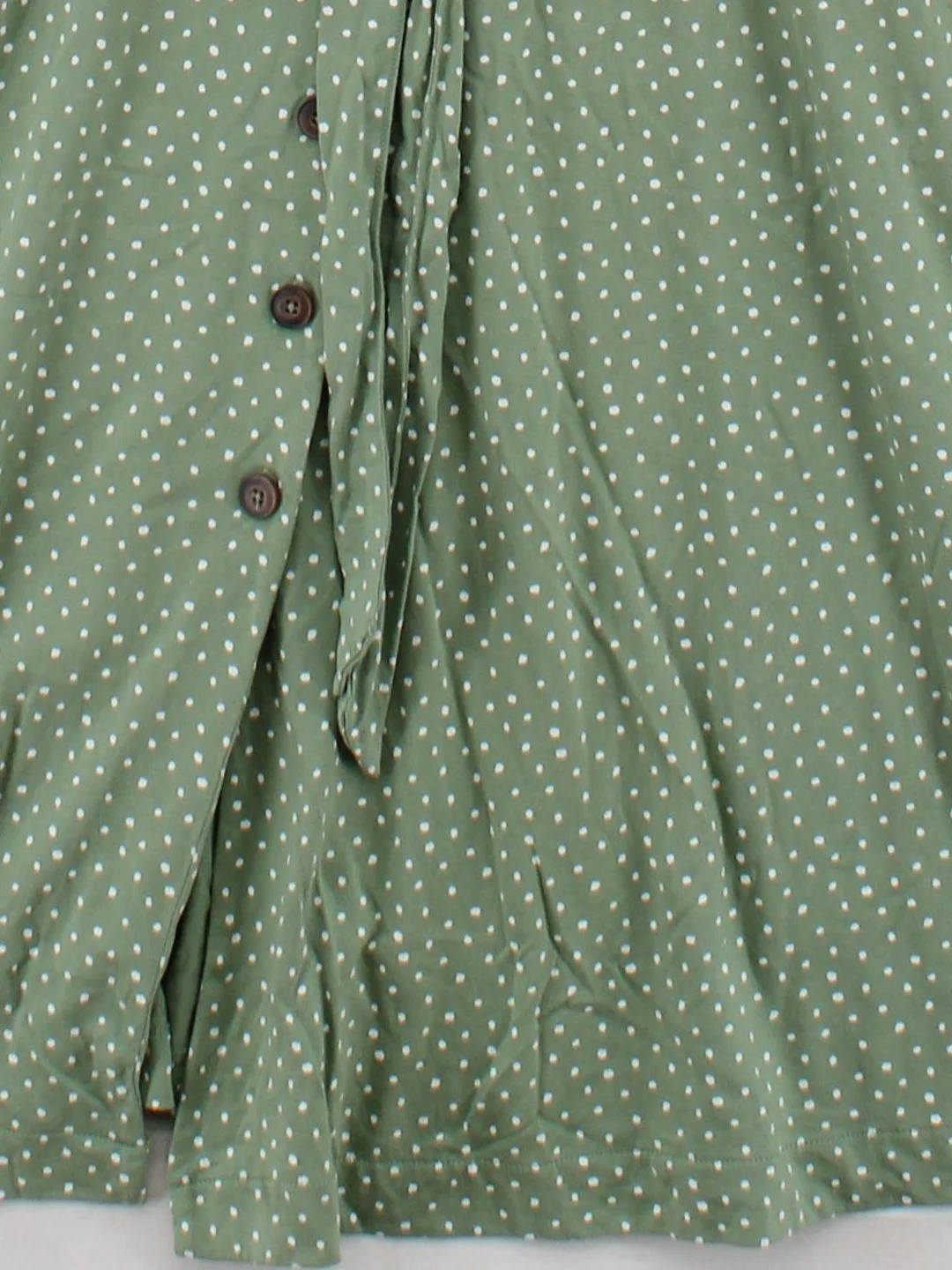 White Stuff Shirt Midi Dress UK12 in Green - Image 4