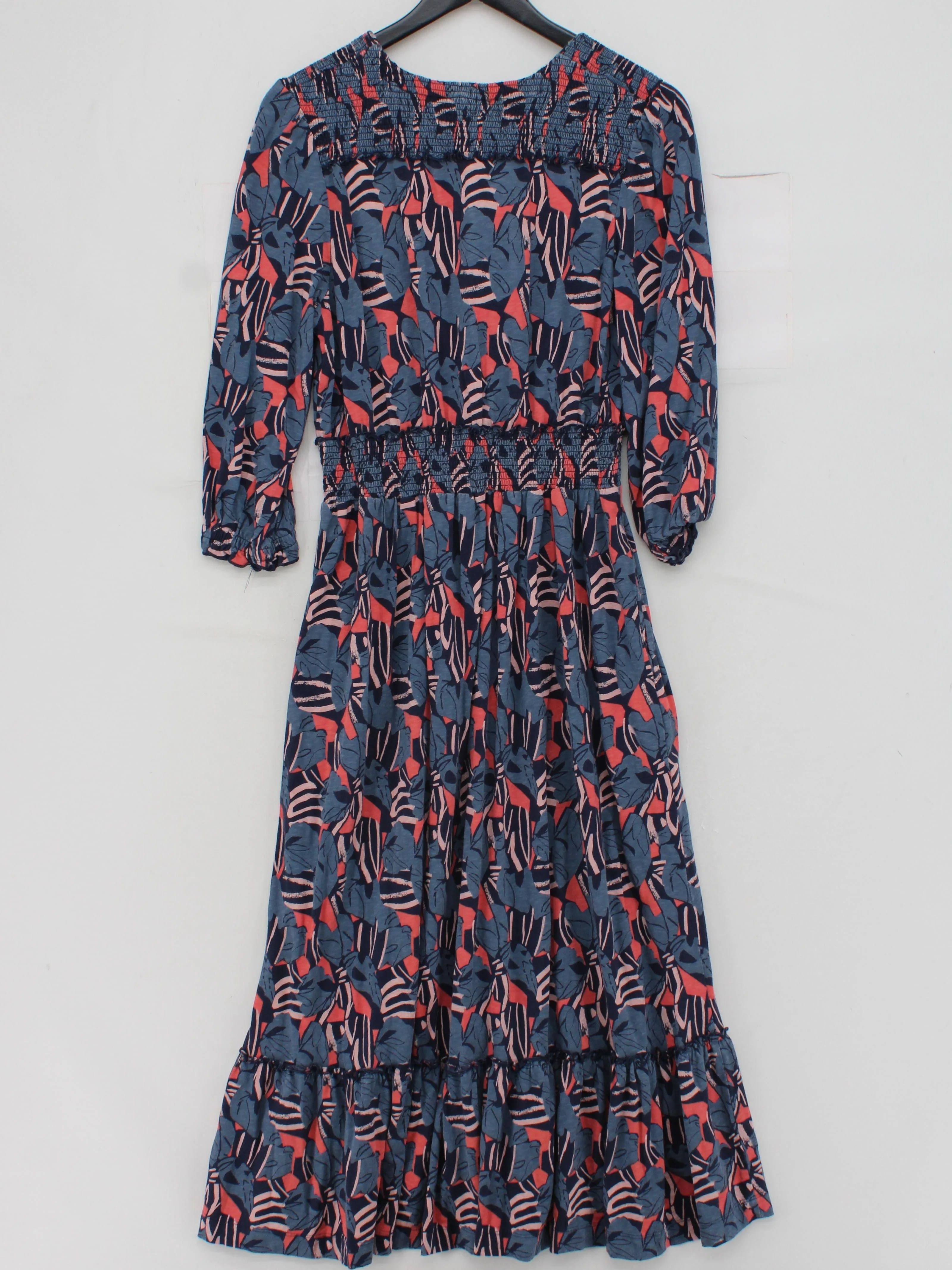 White Stuff Shirt Midi Dress UK12 in Multi - Image 2