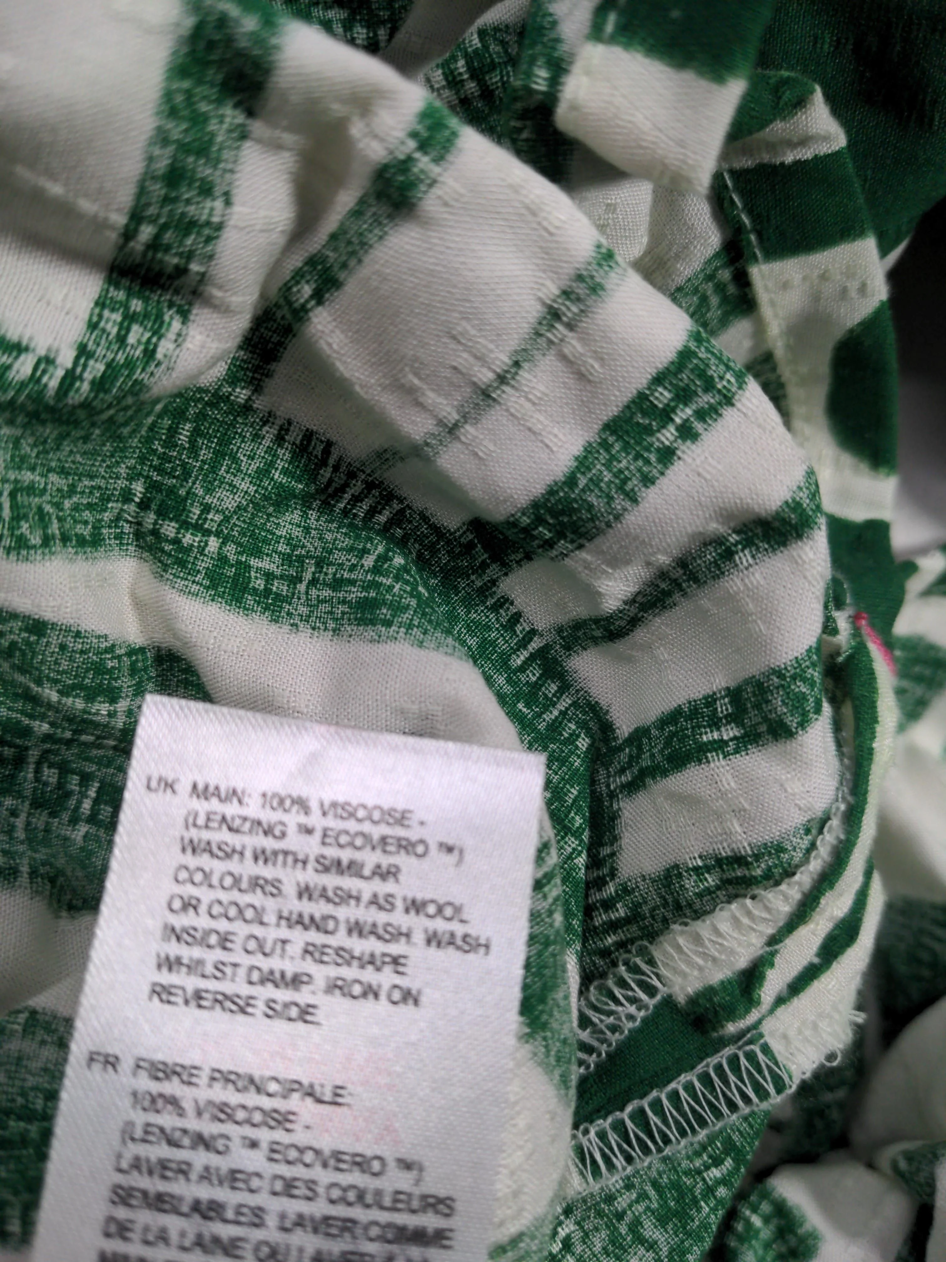 White Stuff Shirt Midi Dress UK14 in Green - Image 6