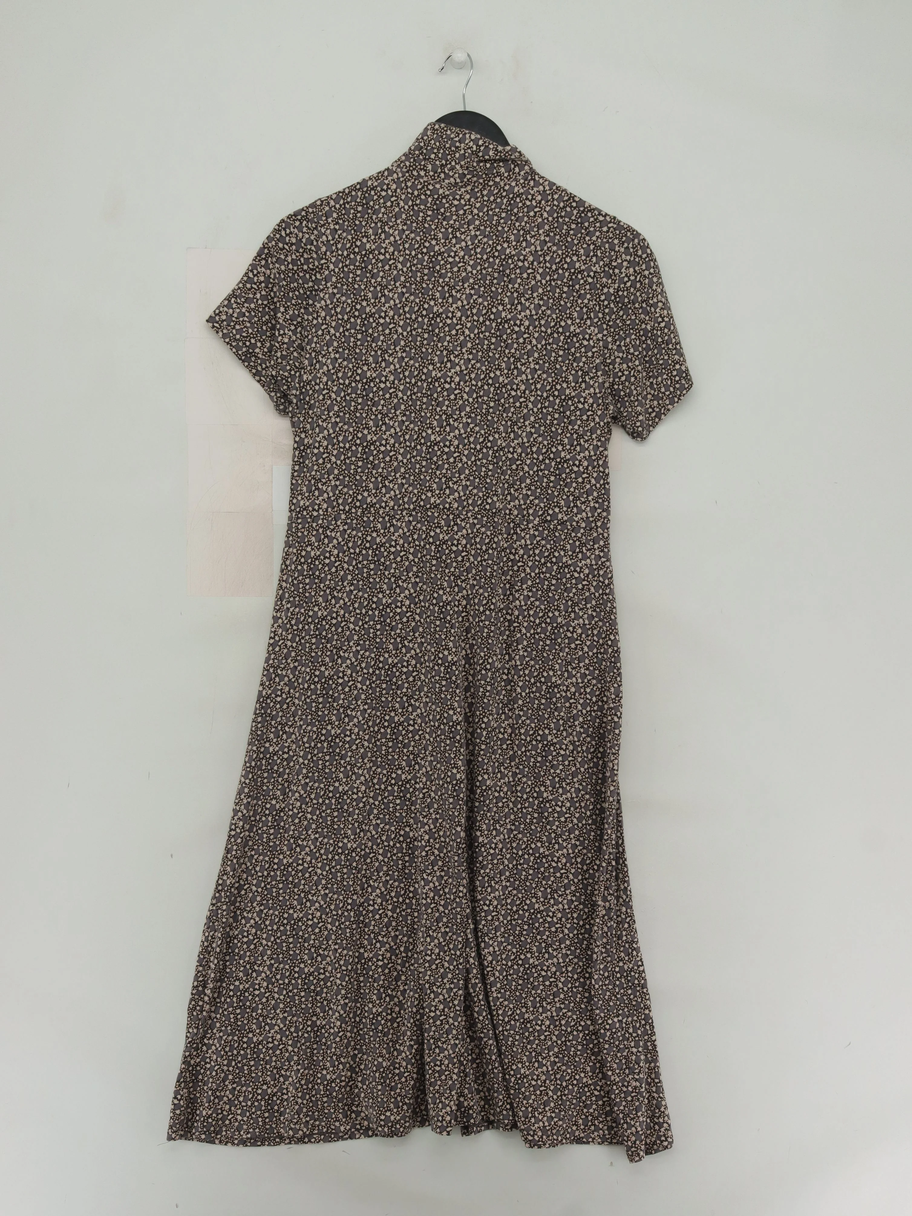 White Stuff Shirt Midi Dress UK14 in Grey - Image 2