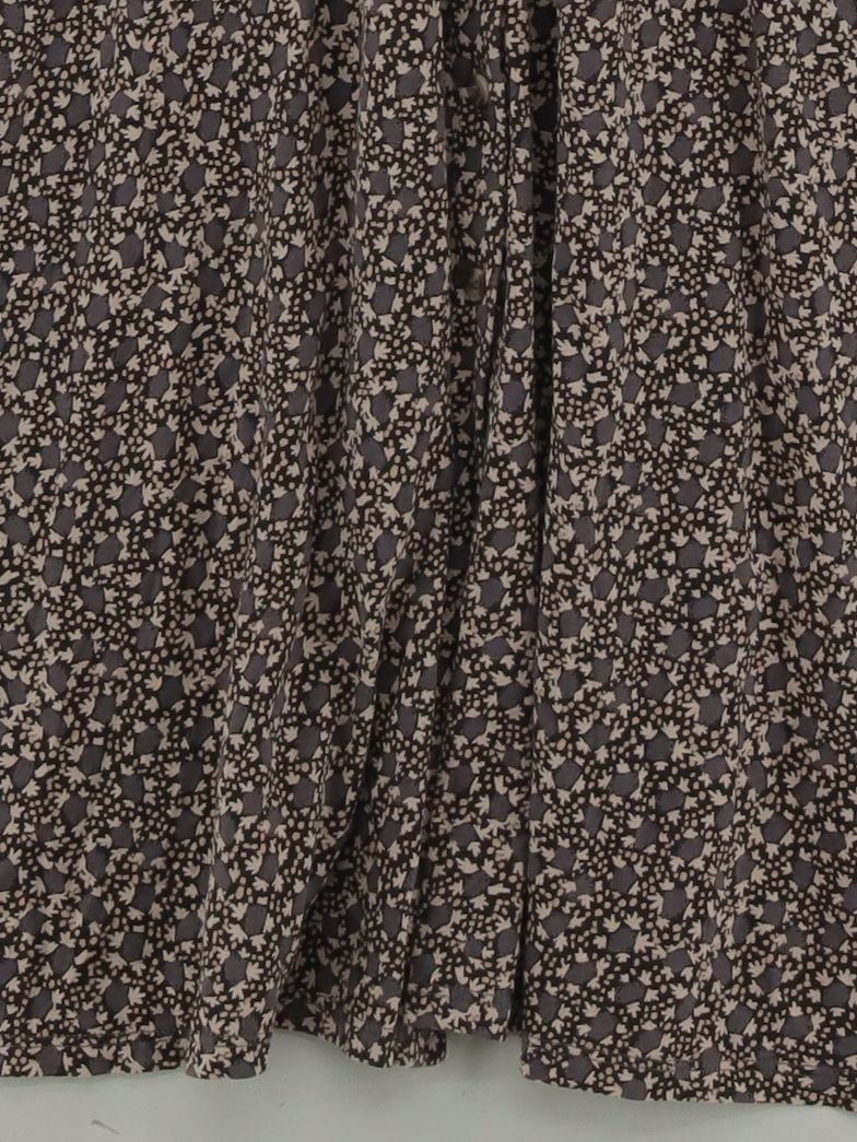 White Stuff Shirt Midi Dress UK14 in Grey - Image 4
