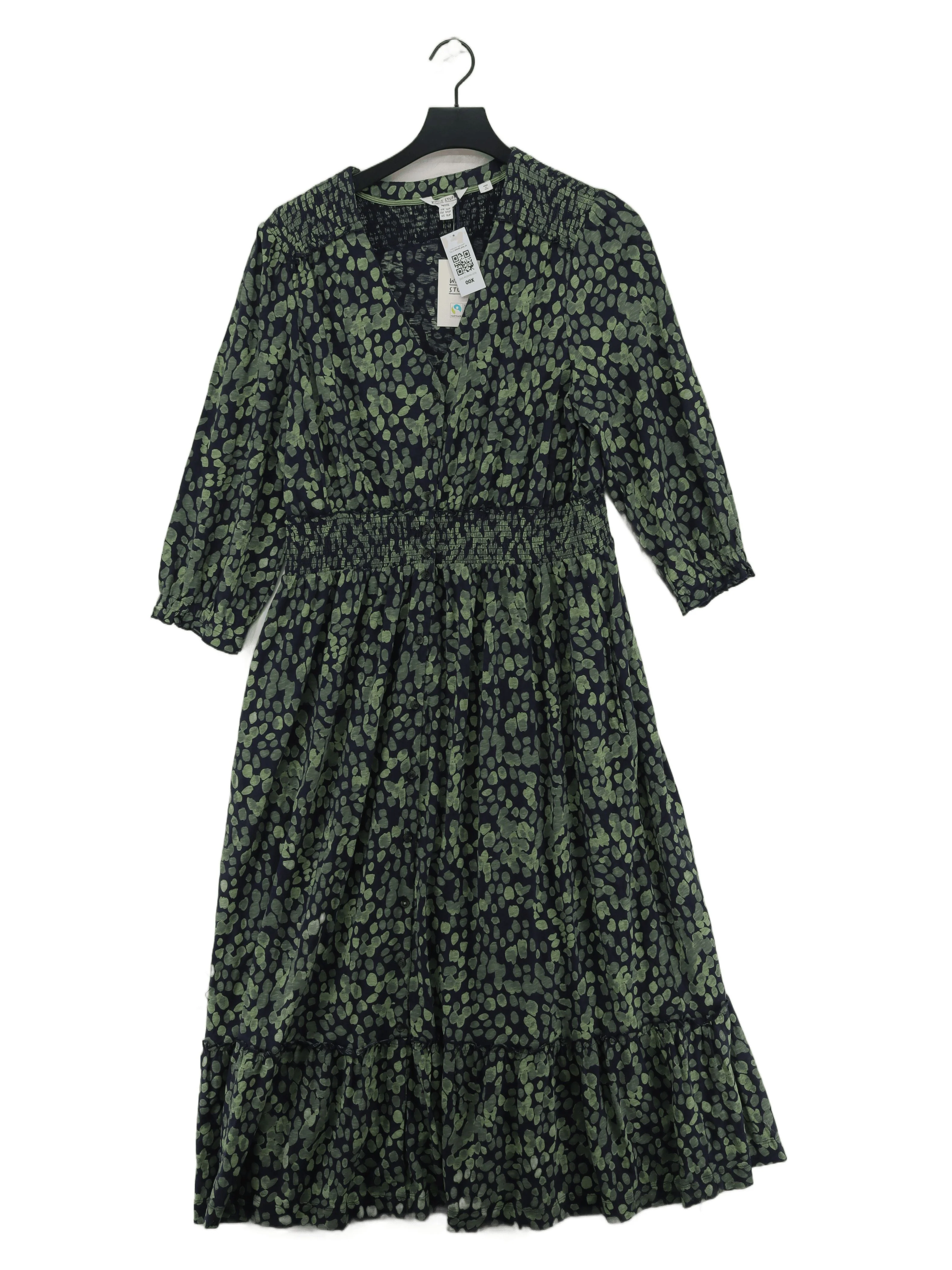 White Stuff Shirt Midi Dress UK16 in Multi
