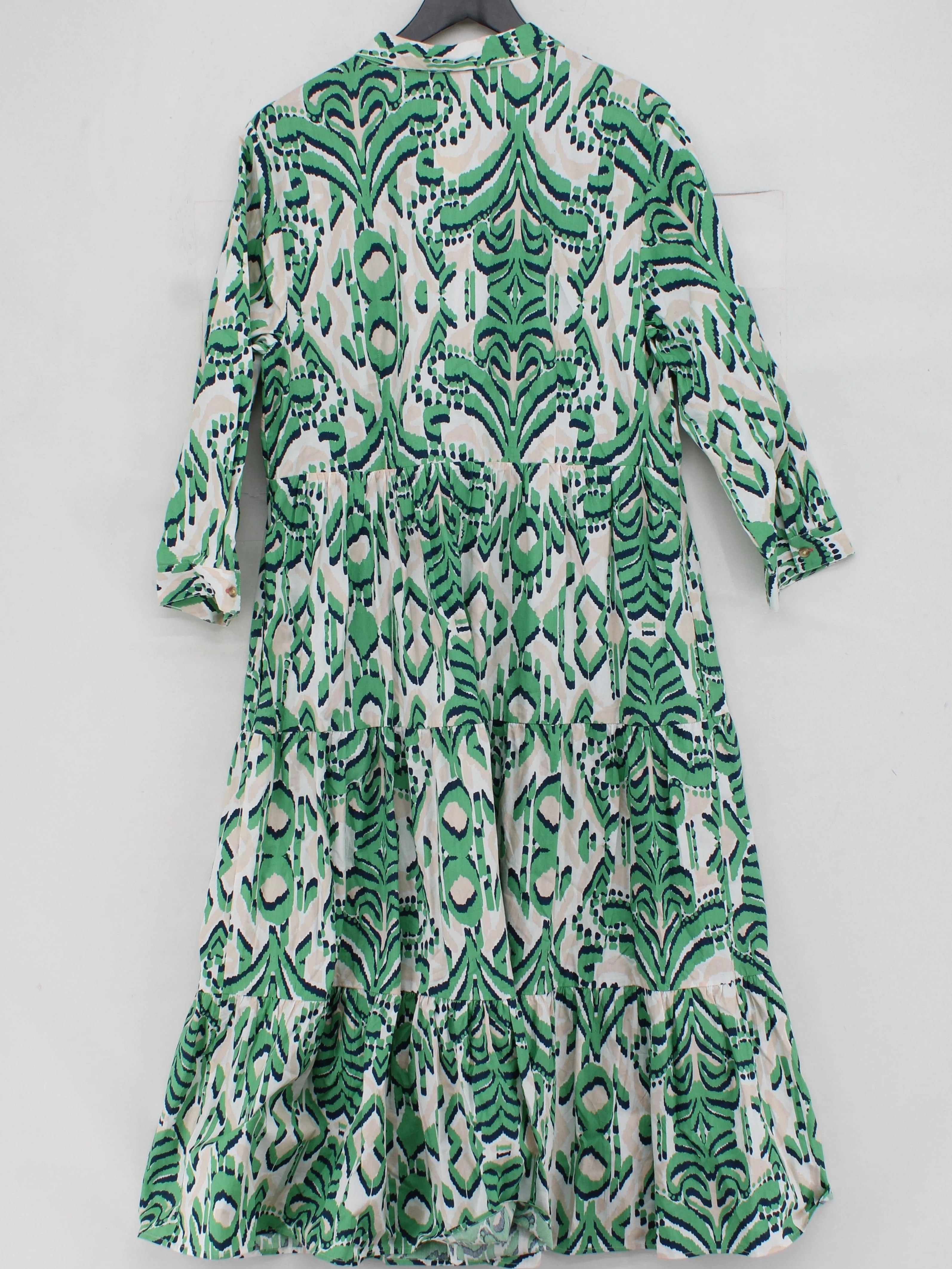 White Stuff Shirt Midi Dress UK16 in Multi - Image 2