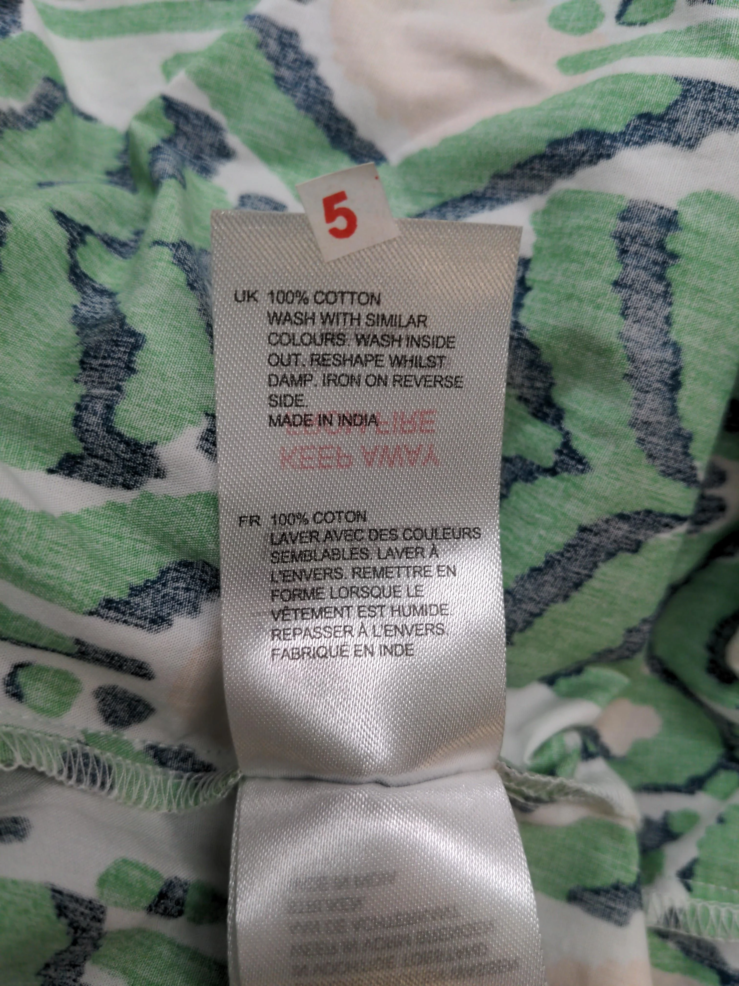 White Stuff Shirt Midi Dress UK16 in Multi - Image 6