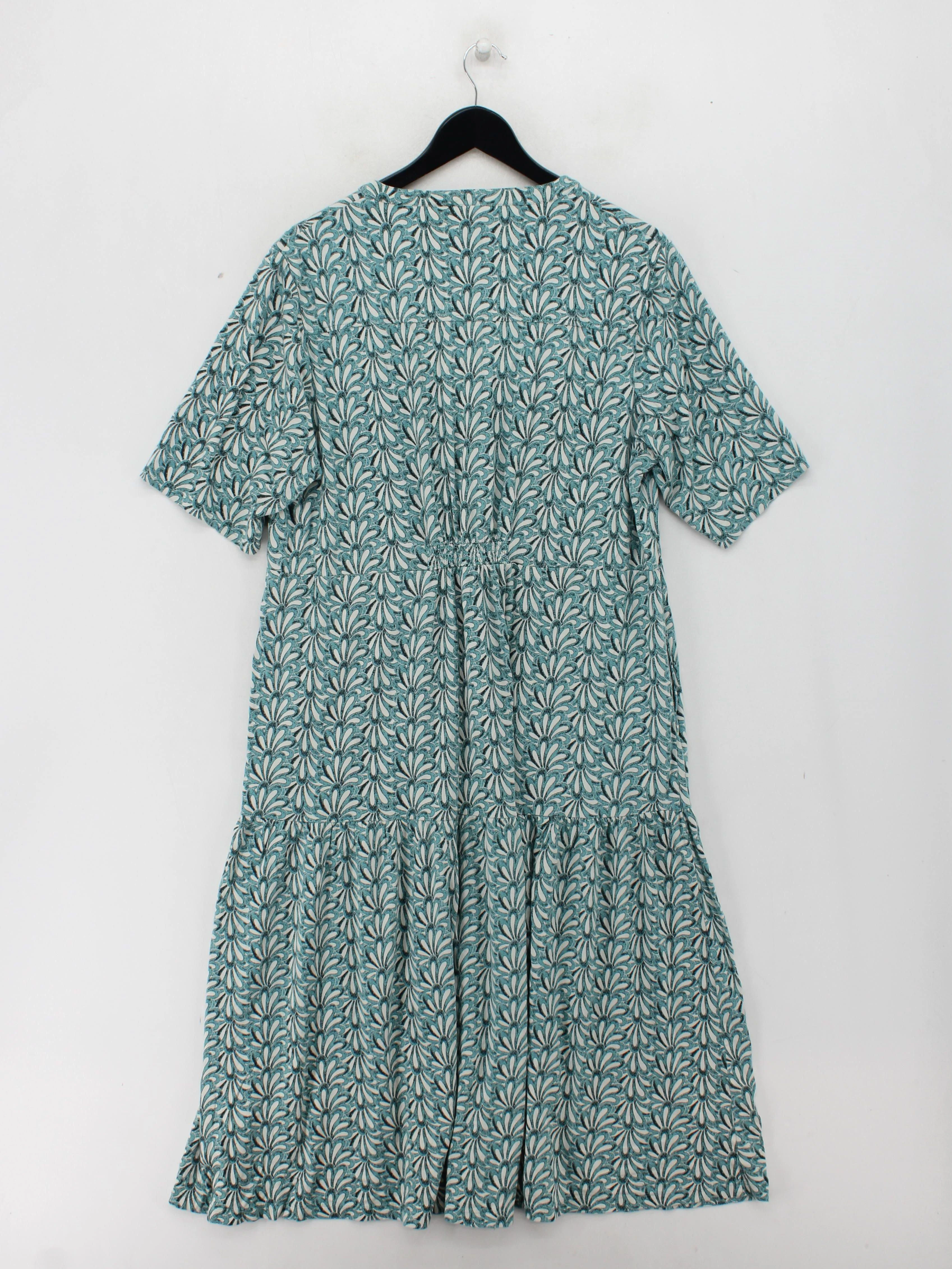 White Stuff Shirt Midi Dress UK18 in Blue - Image 2