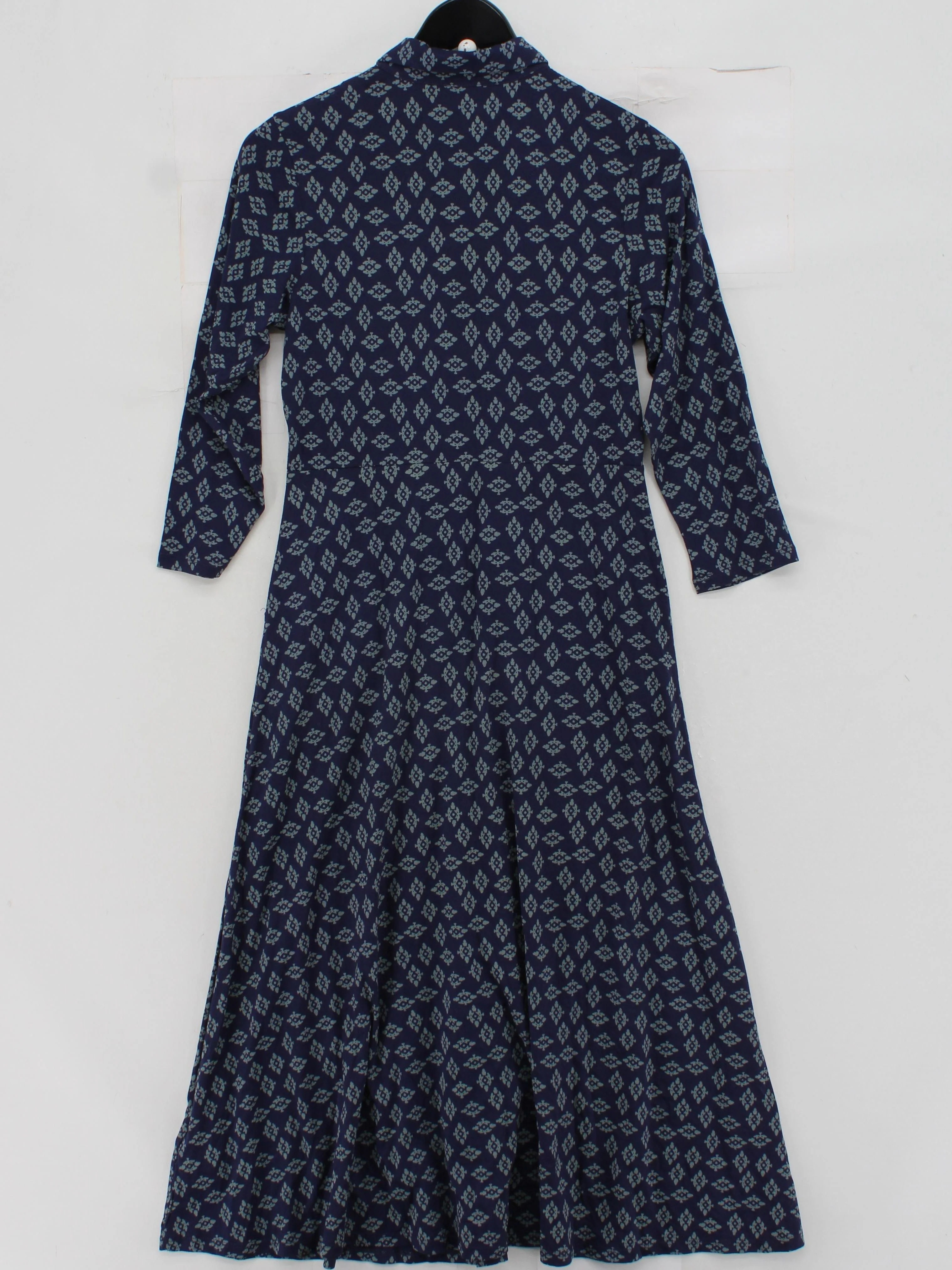 White Stuff Shirt Midi Dress UK8 in Blue - Image 2