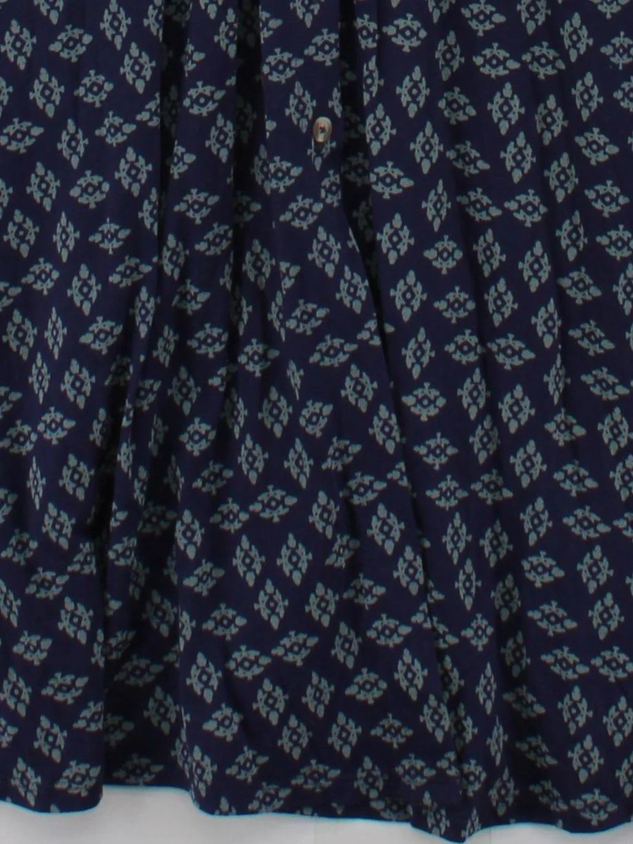 White Stuff Shirt Midi Dress UK8 in Blue - Image 4
