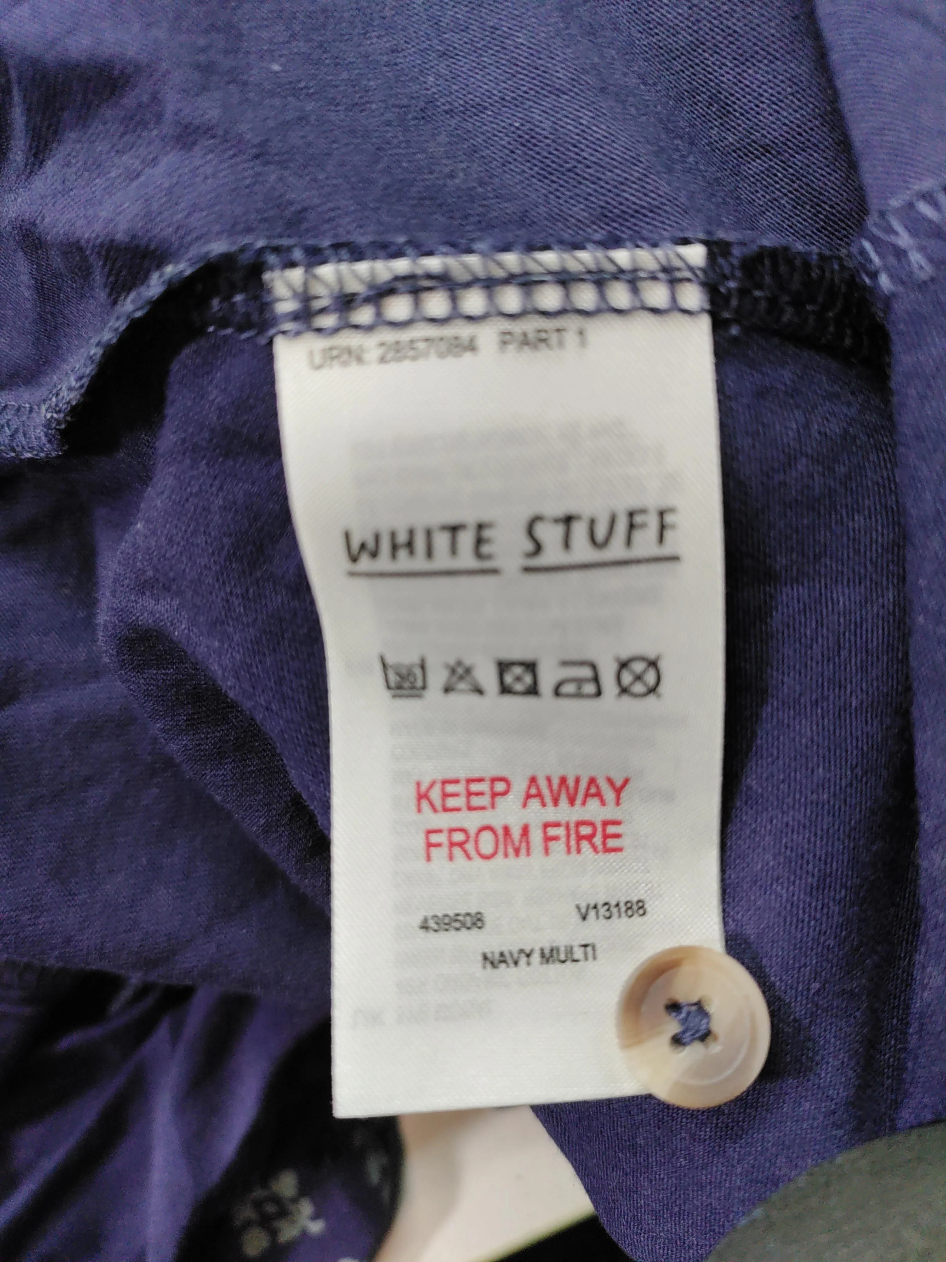 White Stuff Shirt Midi Dress UK8 in Blue - Image 5
