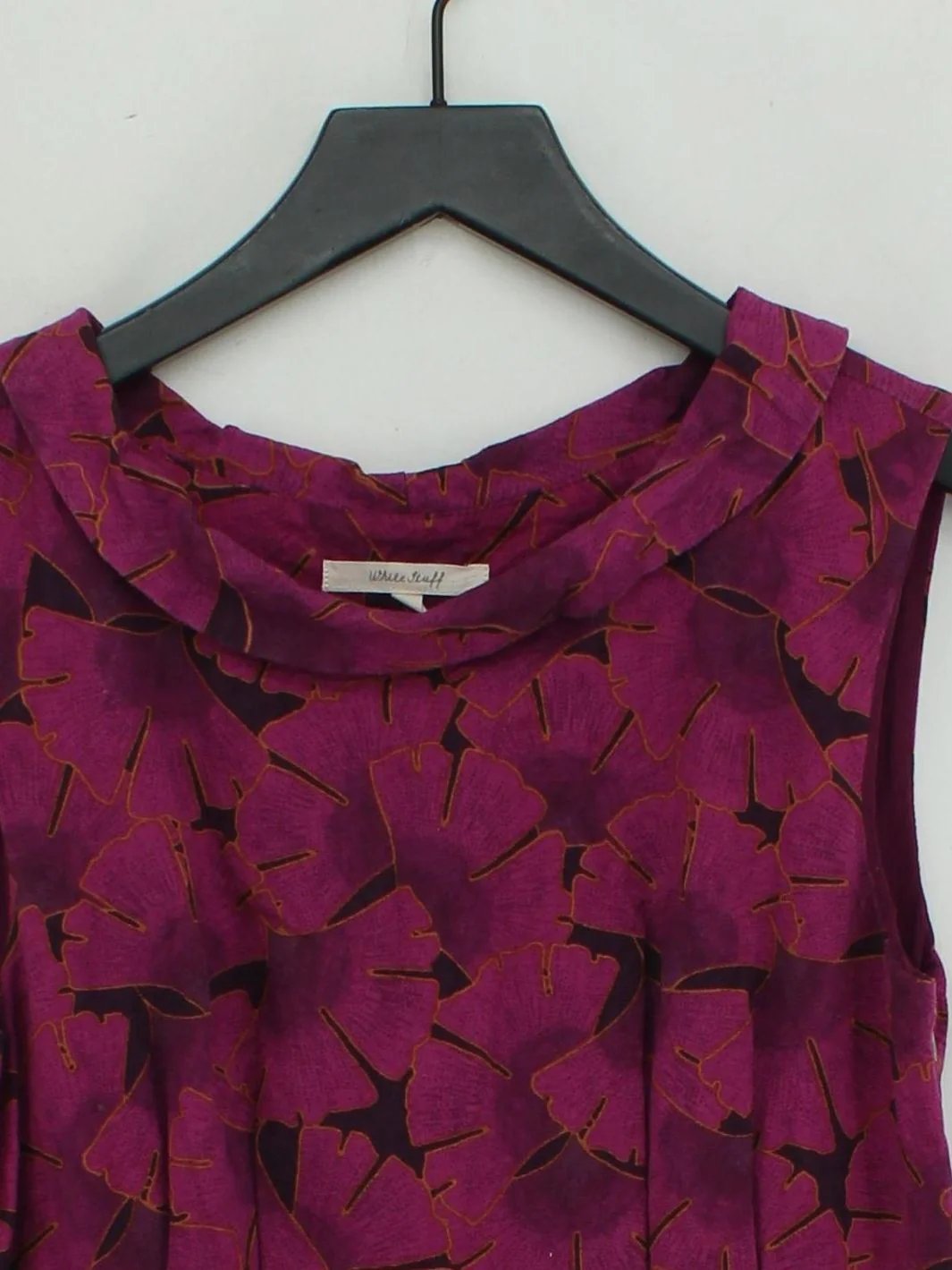White Stuff Shirt Mini Dress UK10 in Purple - Image 3