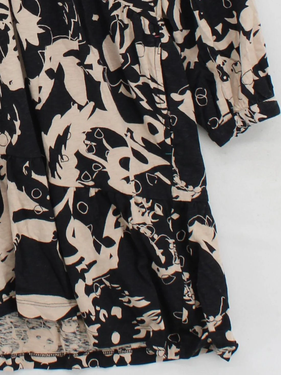 White Stuff Shirt Mini Dress UK14 in Black - Image 4