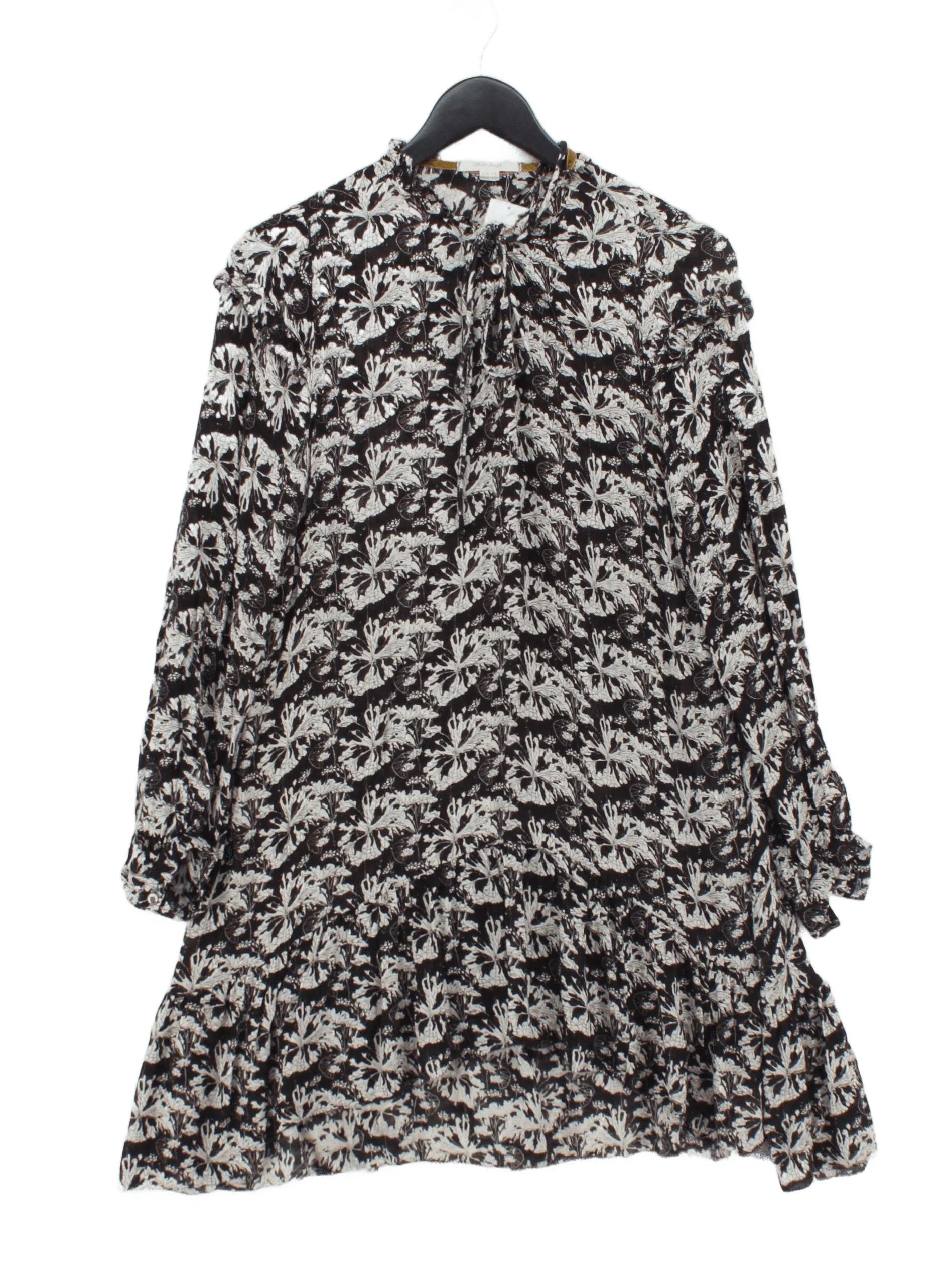 White Stuff Shirt Mini Dress UK14 in Multi