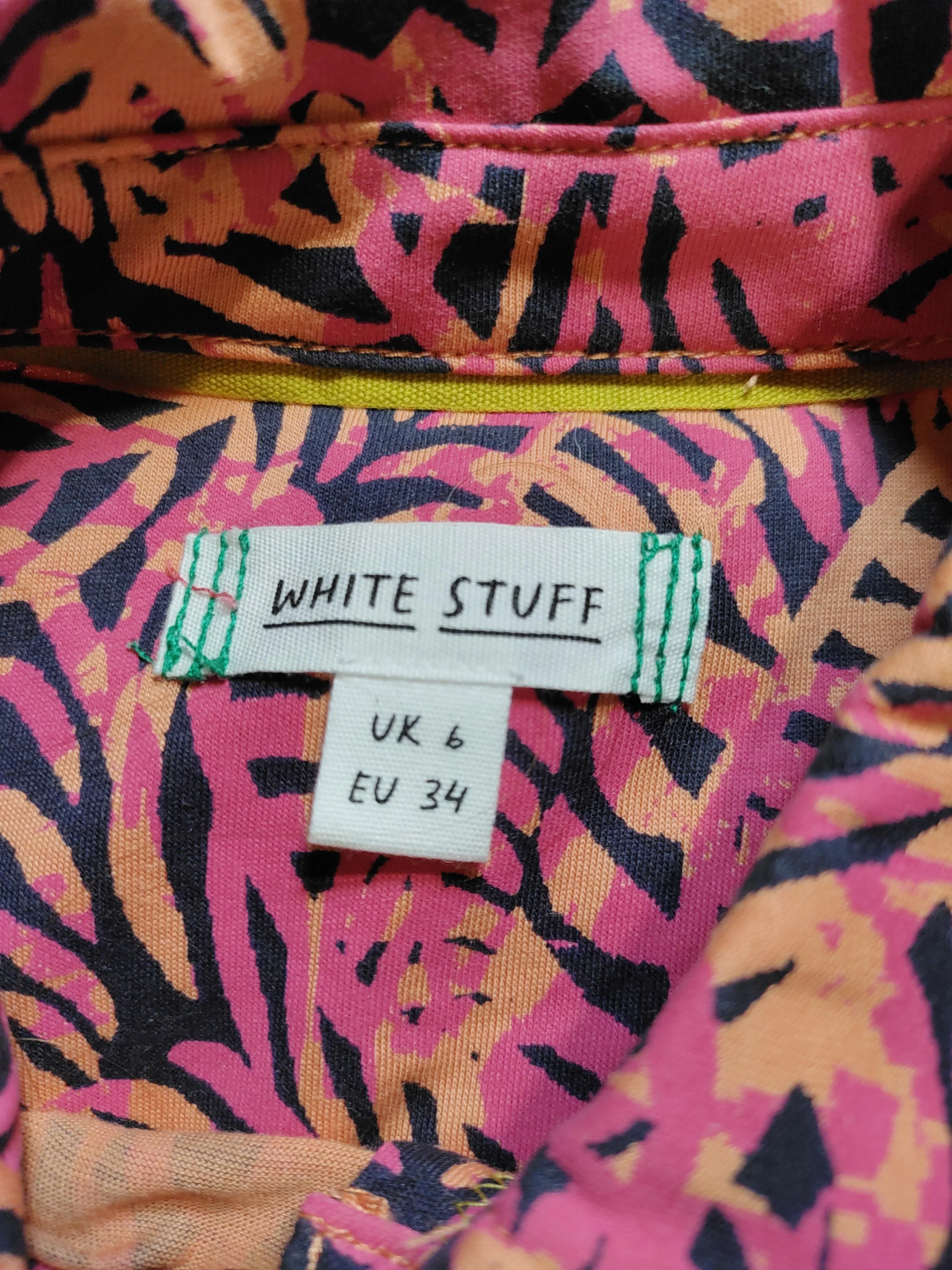White Stuff Shirt Mini Dress UK6 in Multi - Image 5