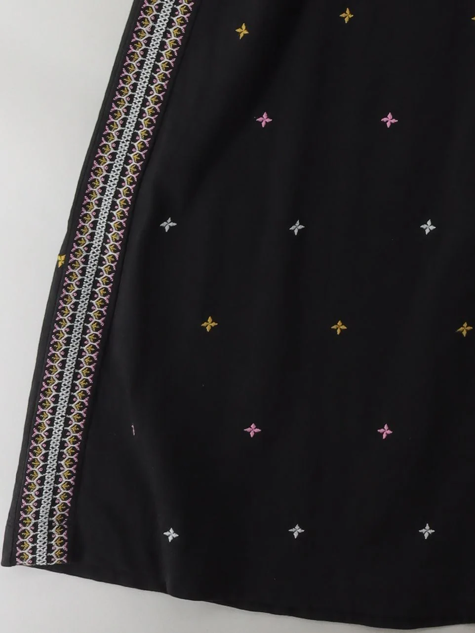 White Stuff Skater Midi Dress UK10 in Black - Image 4