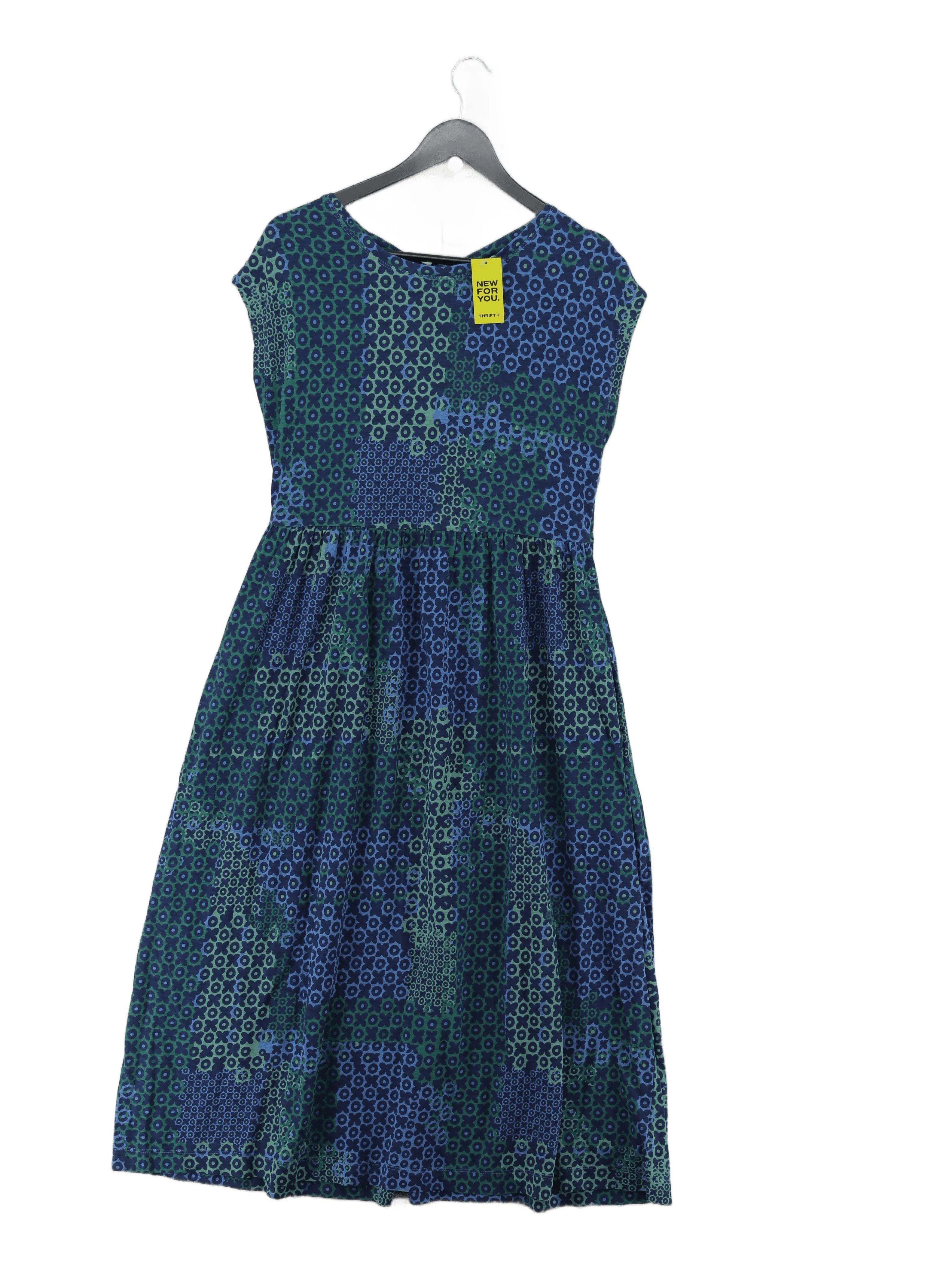 White Stuff Skater Midi Dress UK10 in Multi