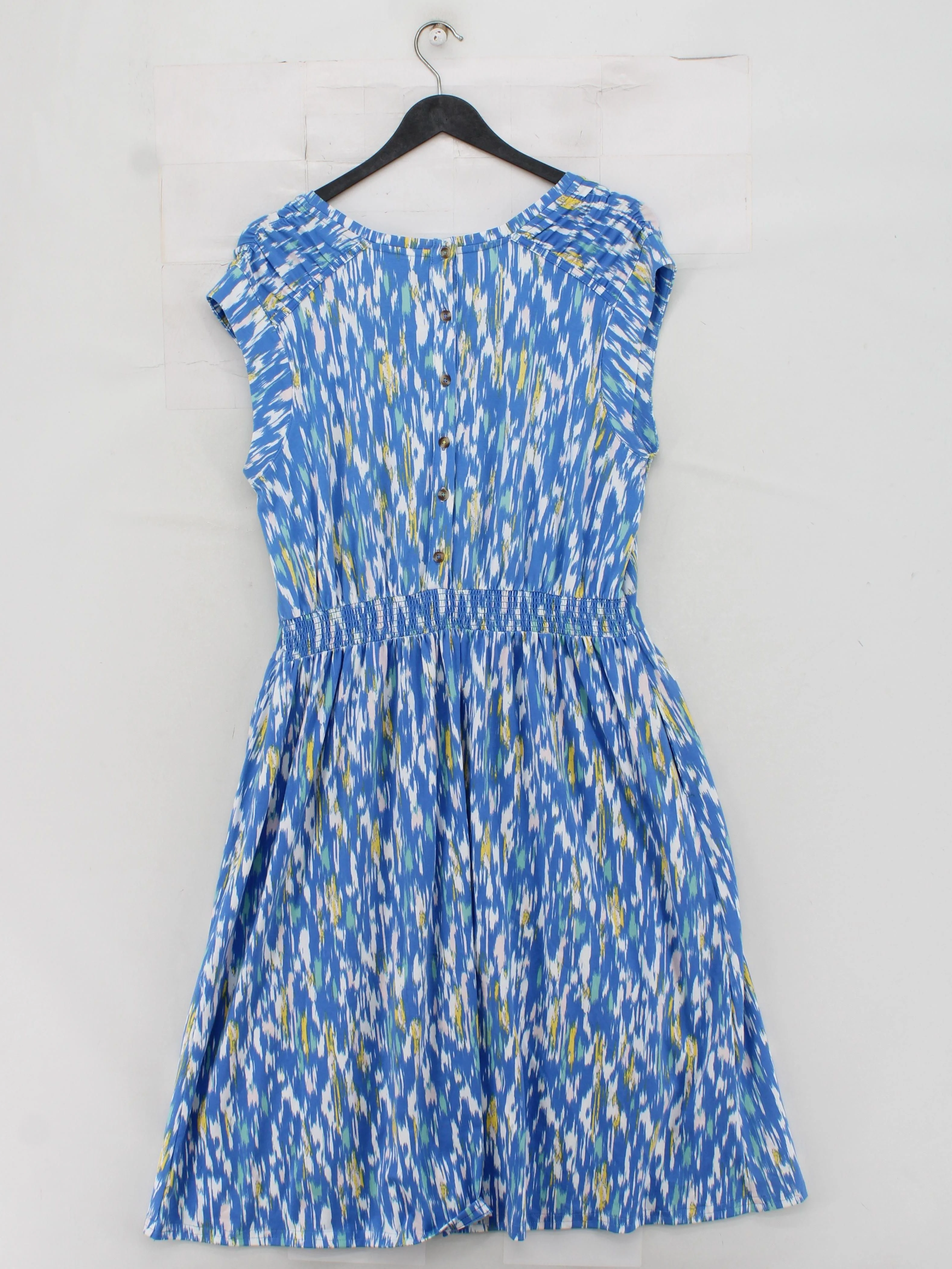 White Stuff Skater Midi Dress UK14 in Blue - Image 2