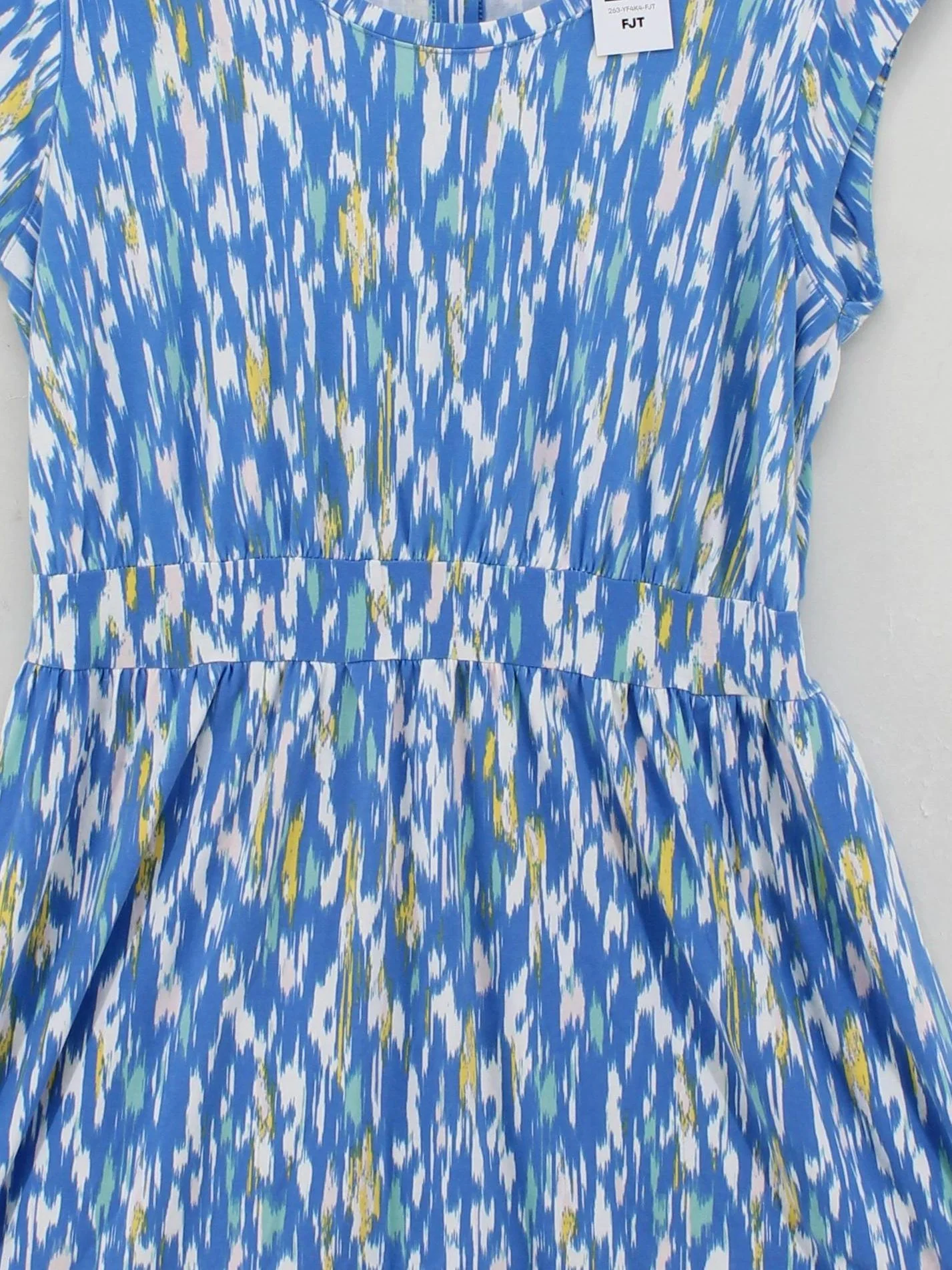 White Stuff Skater Midi Dress UK14 in Blue - Image 3