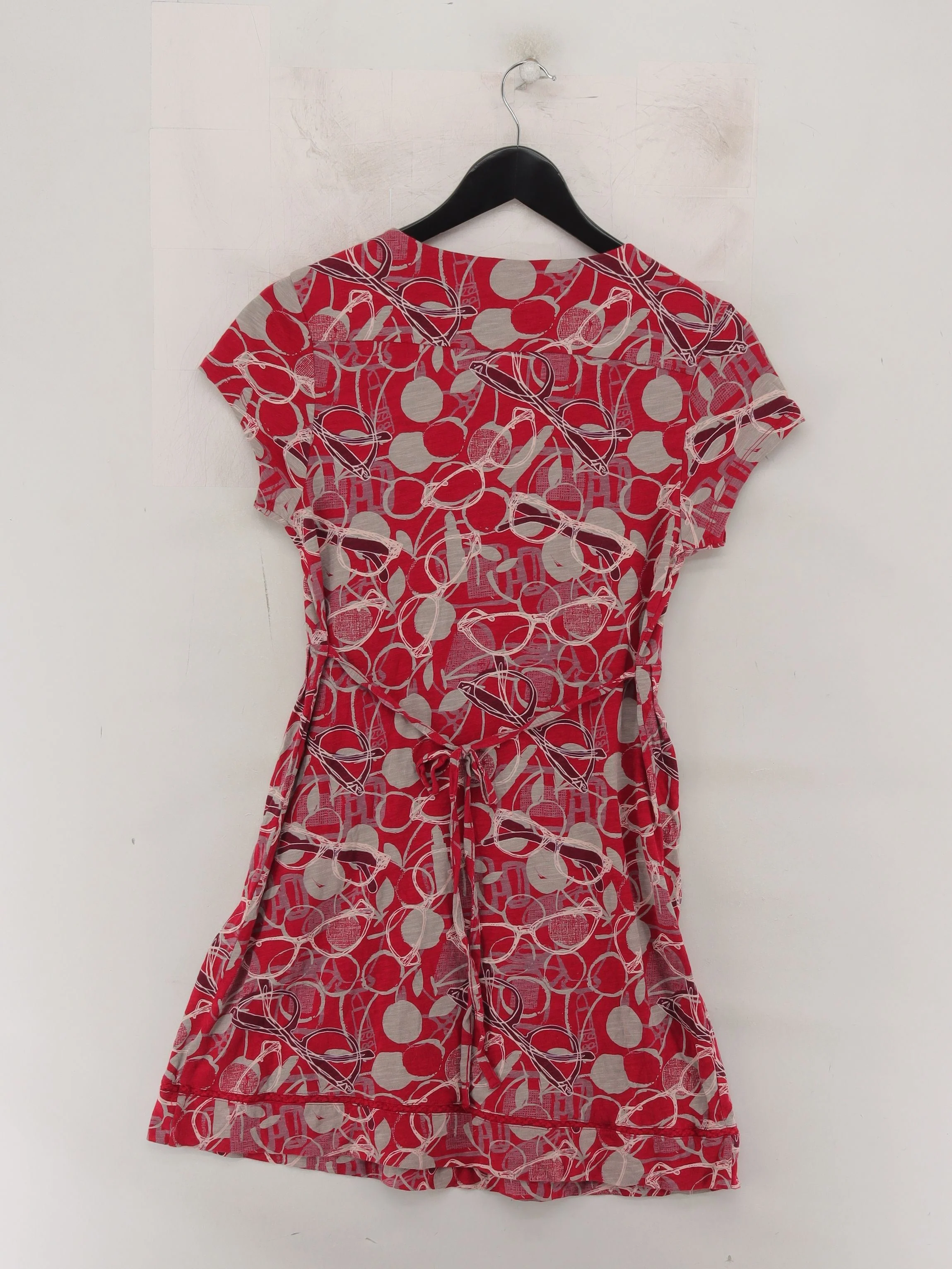 White Stuff Skater Mini Dress UK12 in Red - Image 2