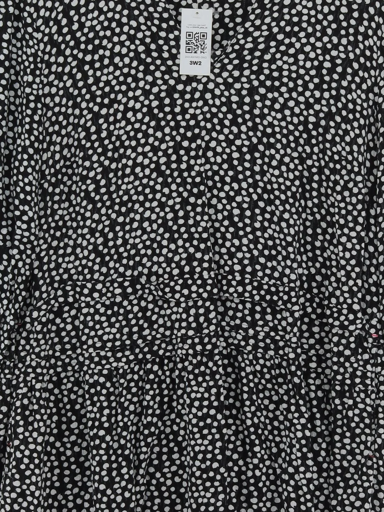 White Stuff Skater Mini Dress UK16 in Black - Image 3